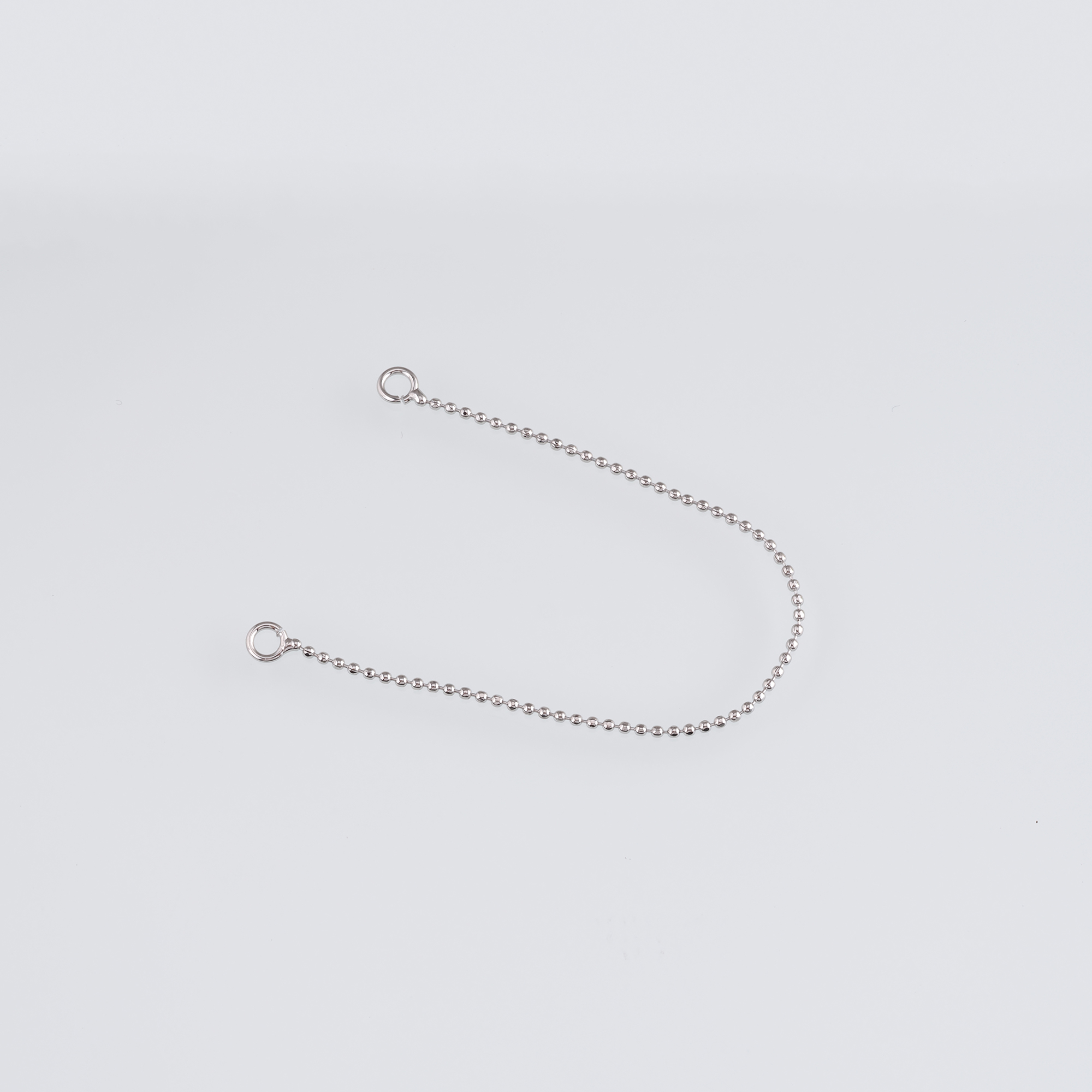 18K Gold Filled Ball Chain,Semi-Finished Product Chain Bracelet Making for DIY Jewelry Making