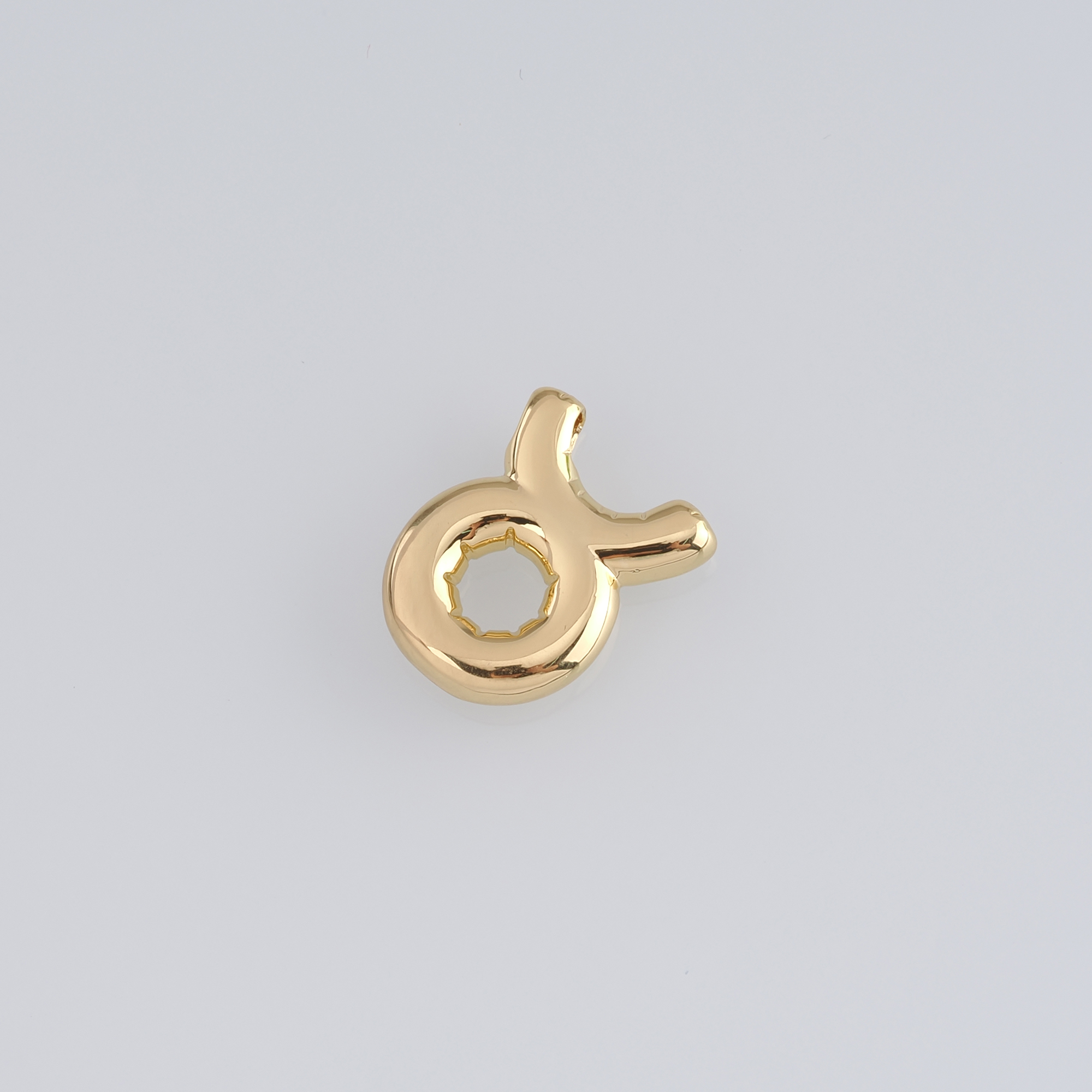 18K Gold Filled Zodiac Pendant,Constellation Charm Earrings Necklace for DIY Jewelry Making Supply
