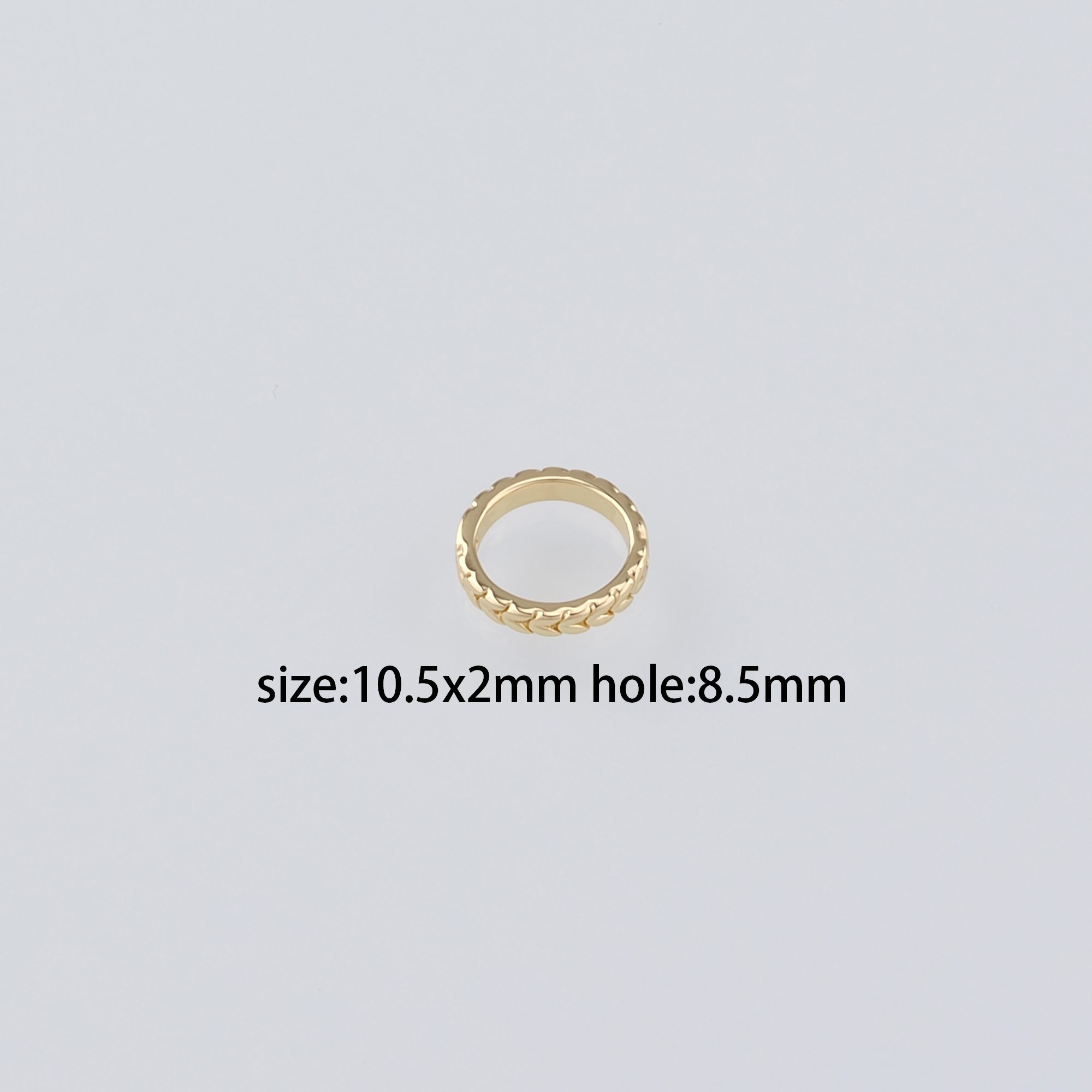 18K Gold Filled Circle Bead Frames,Cat Bbead Frame,Necklace And Bracelet Making,DIY Jewelry Supply