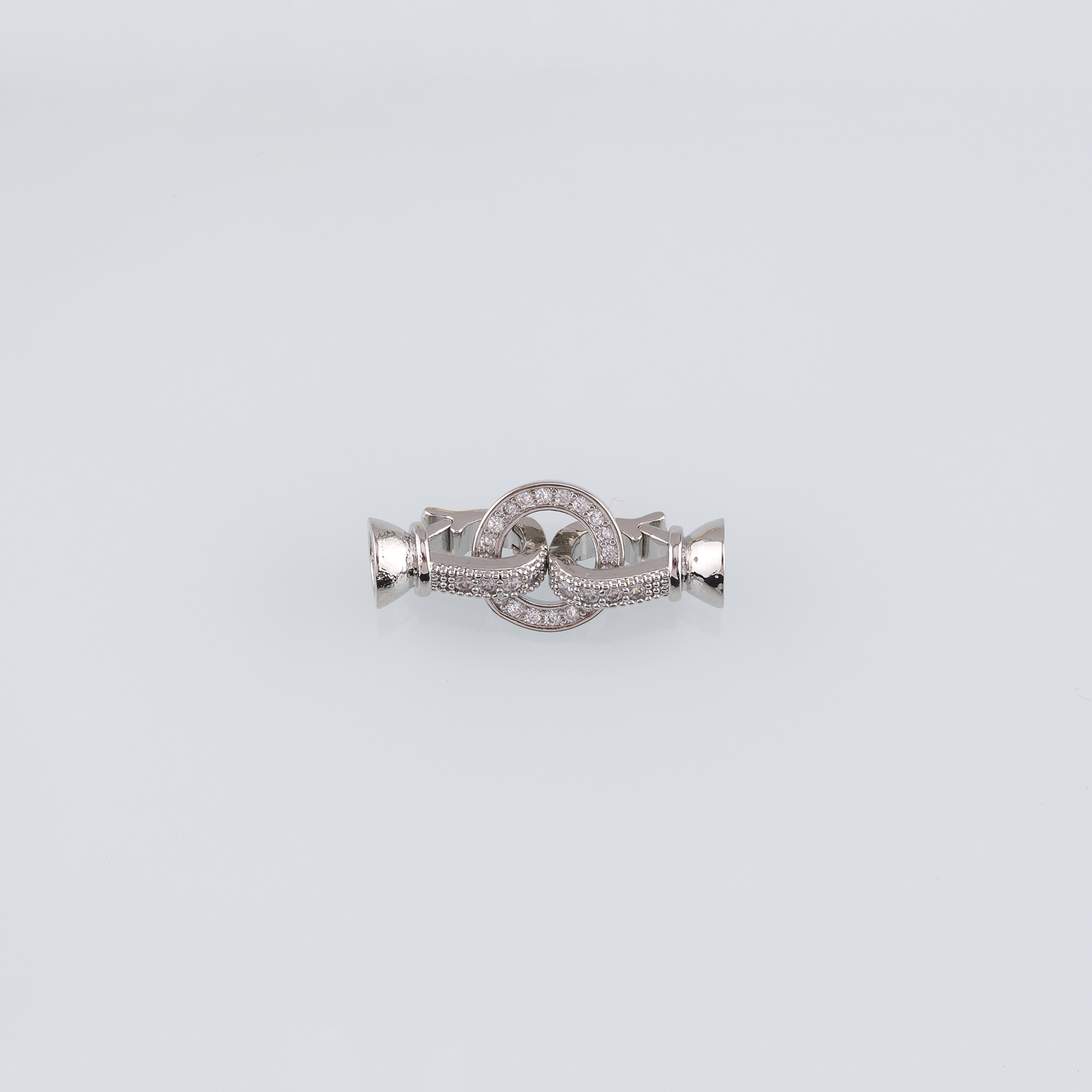 5pcs 18K Gold Filled End Clasp,Hook Clasps,Connector End Cap Clasp for DIY Jewelry Necklace Bracelet