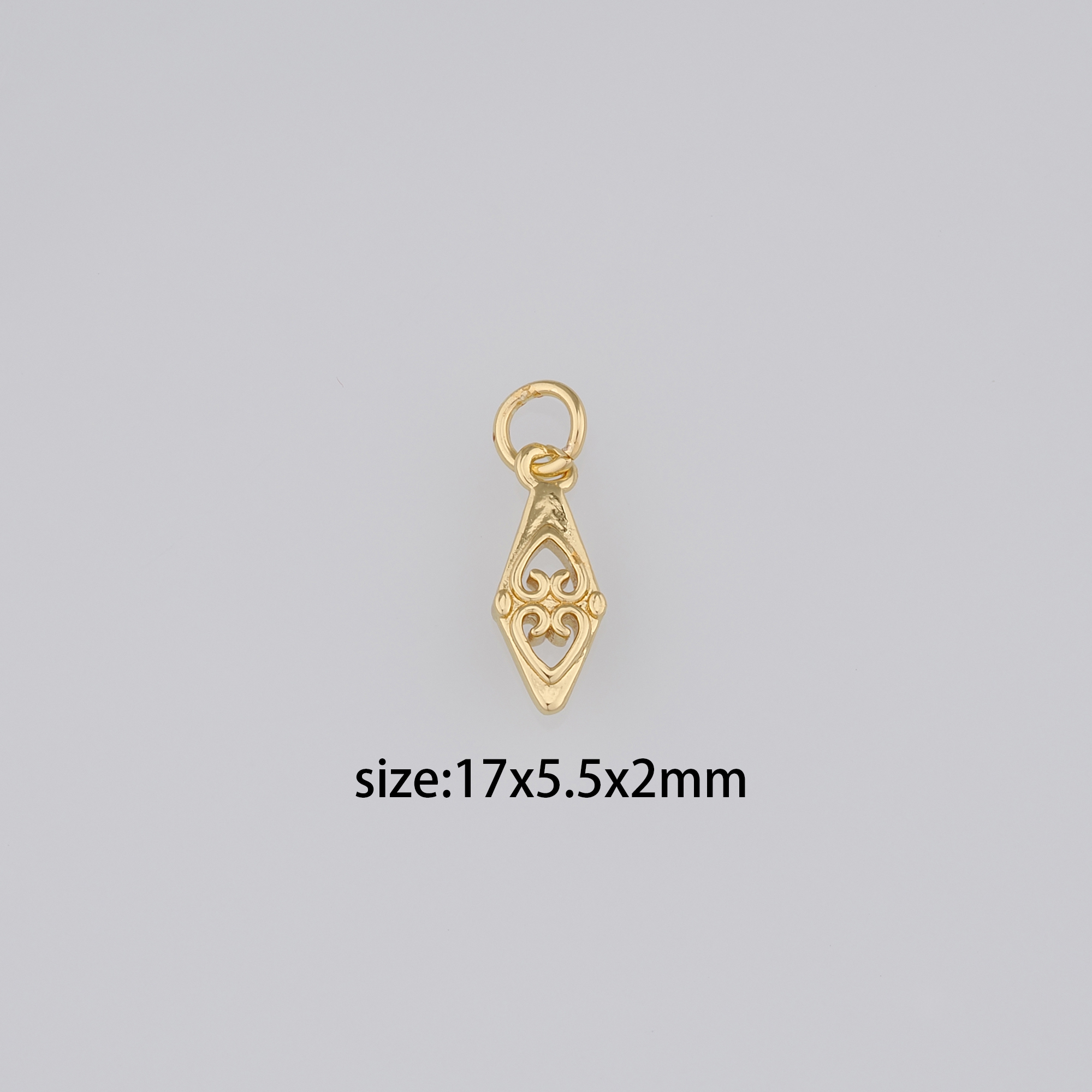 20pcs 18K Gold Filled Arrow Pendant,Dainty Arrow Charm Earrings Necklace for DIY Jewelry Making Supply
