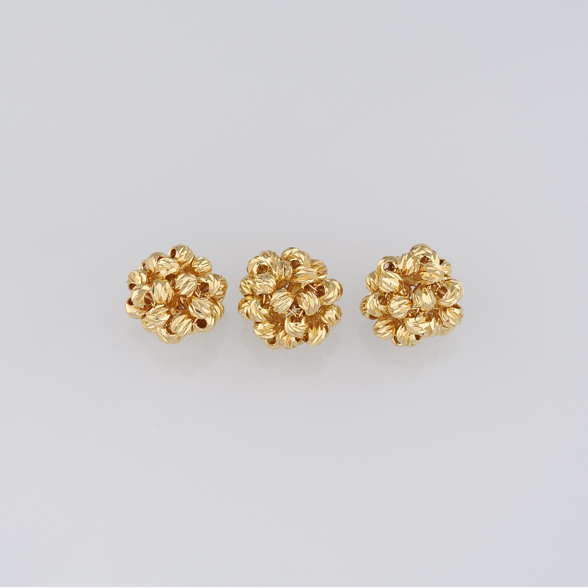 5Pcs 18K Gold Filled Round Spacer Beads,Gold Beads,Ball Bead for Bracelet Jewelry Necklace Making Supply