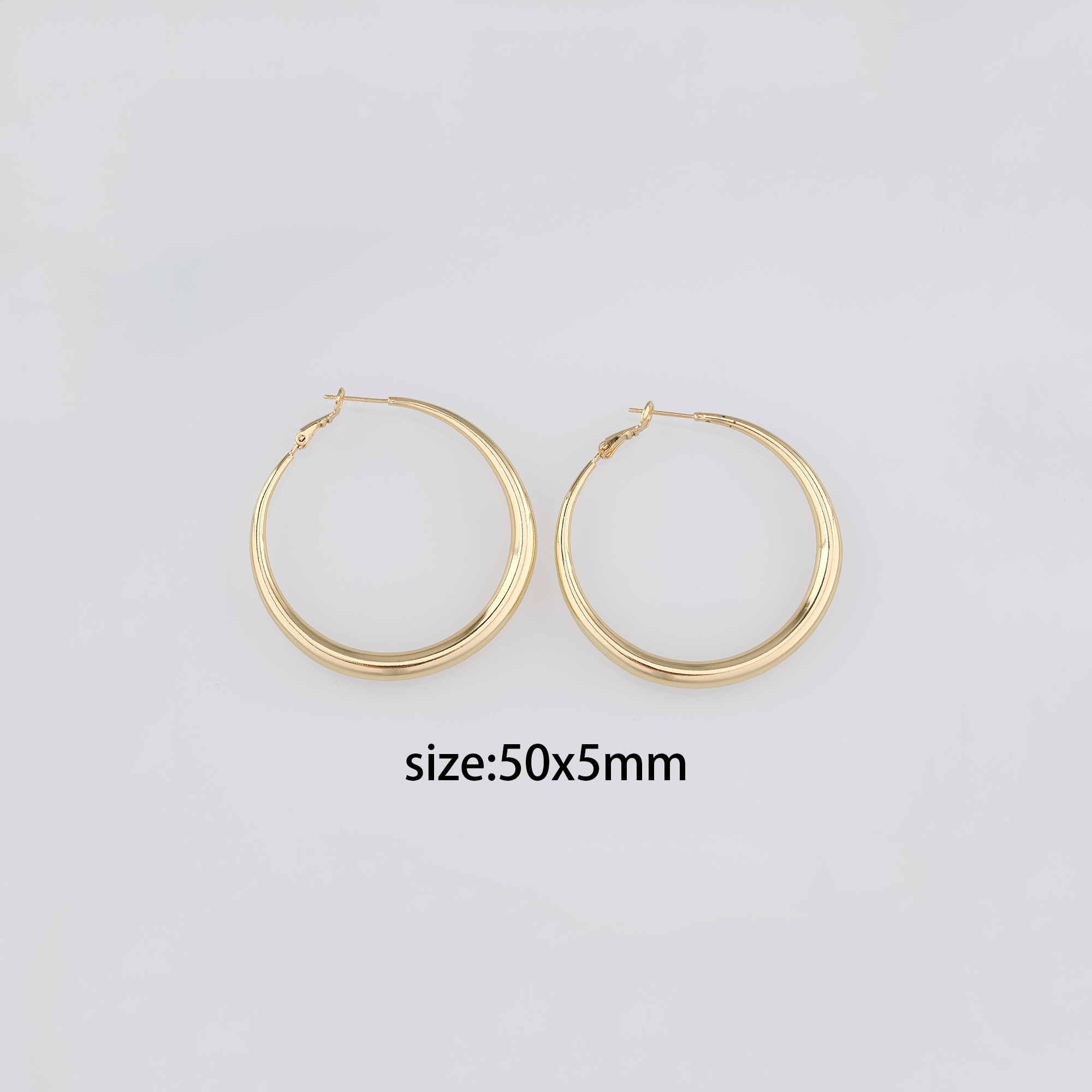 Dainty Hoop Earrings,18K Gold Filled Round Hoop Earrings,Gold Hoops,Minimalist Hoops Huggie