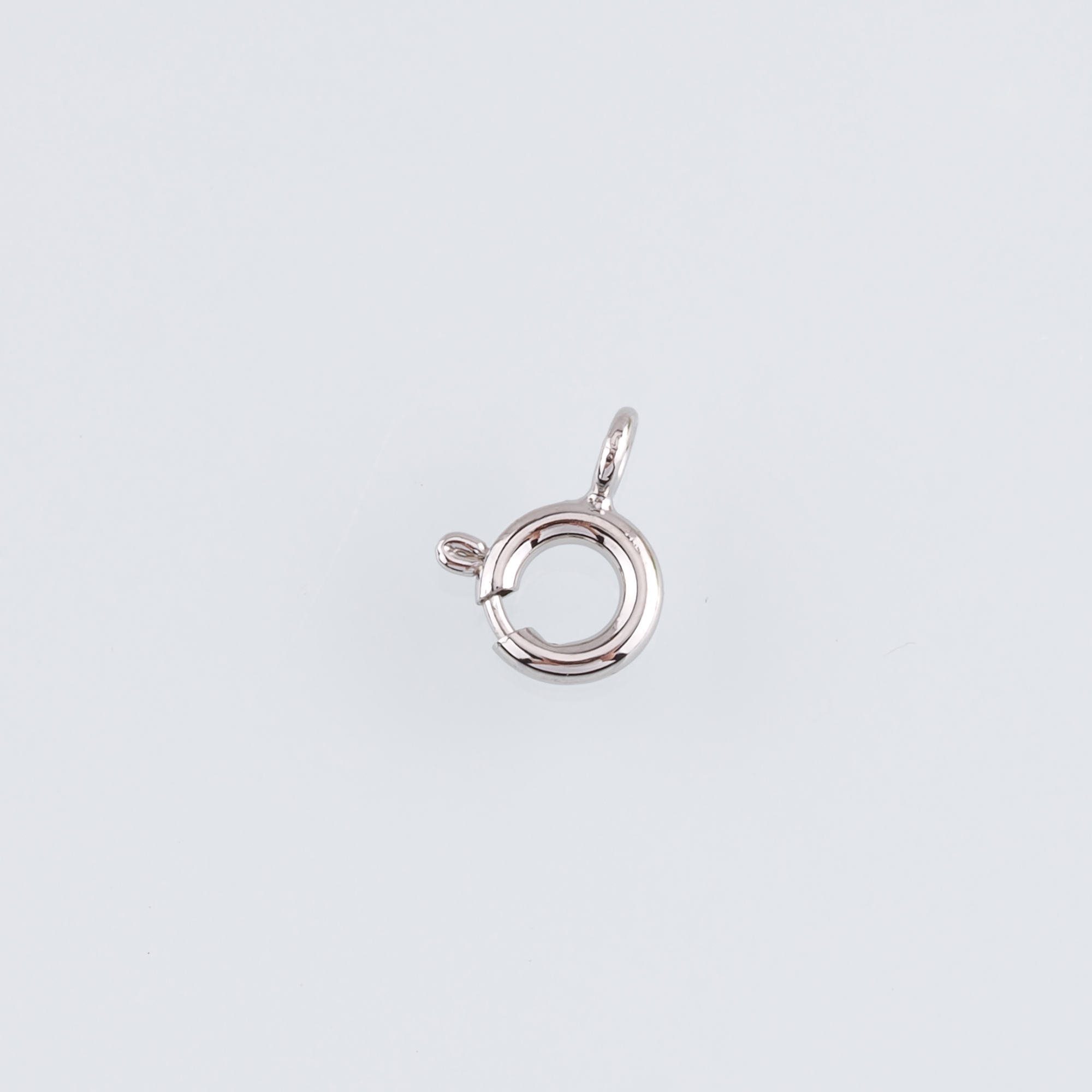 5pcs 18K Gold Filled Round Spring Clasp,Nautical Clasp,Golden Sailor Clasp for DIY Jewelry Finding Necklace Bracelet