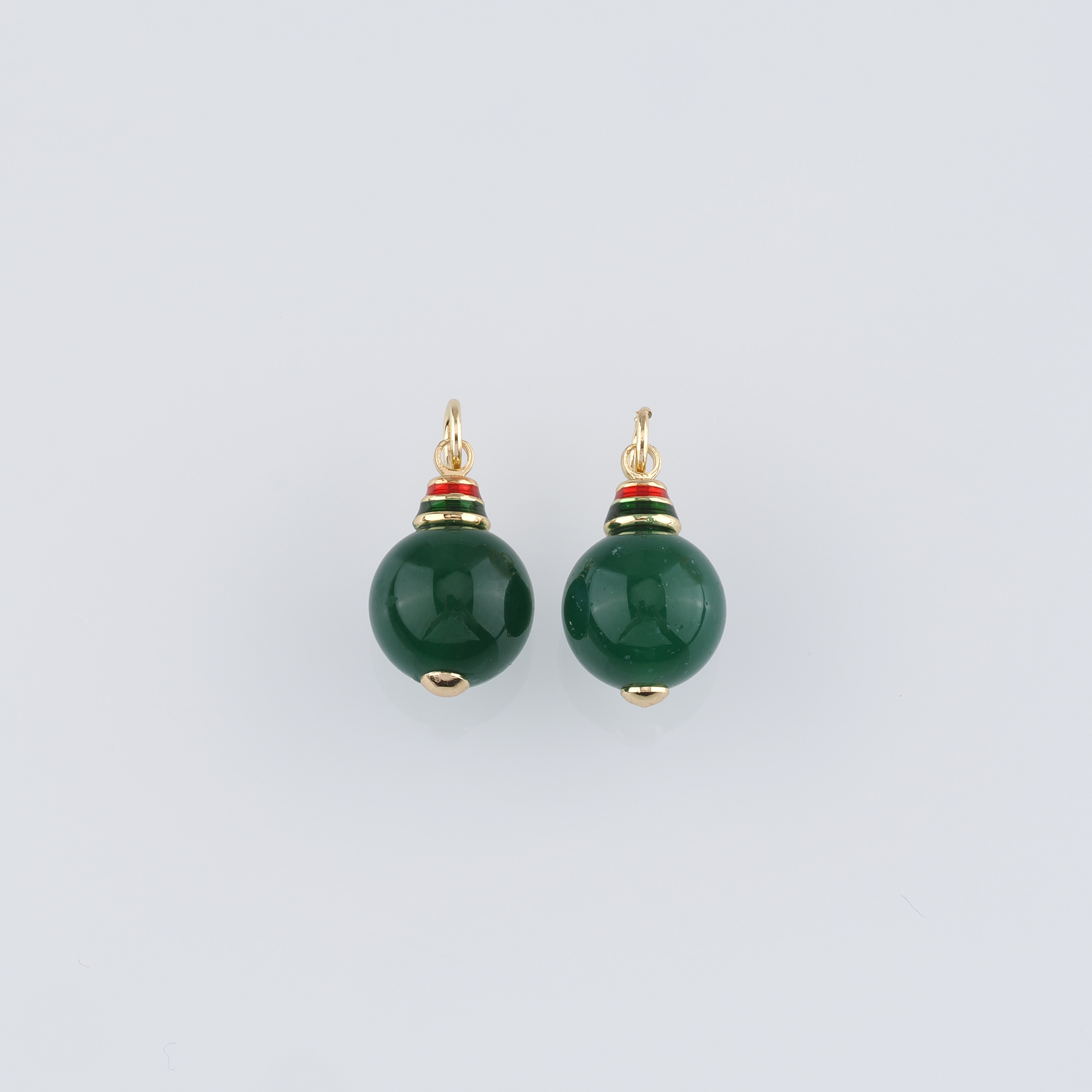 18K Gold Filled Light Bulb Pendant,Dainty Light Bulb Earrings Necklace for DIY Jewelry Making Supply