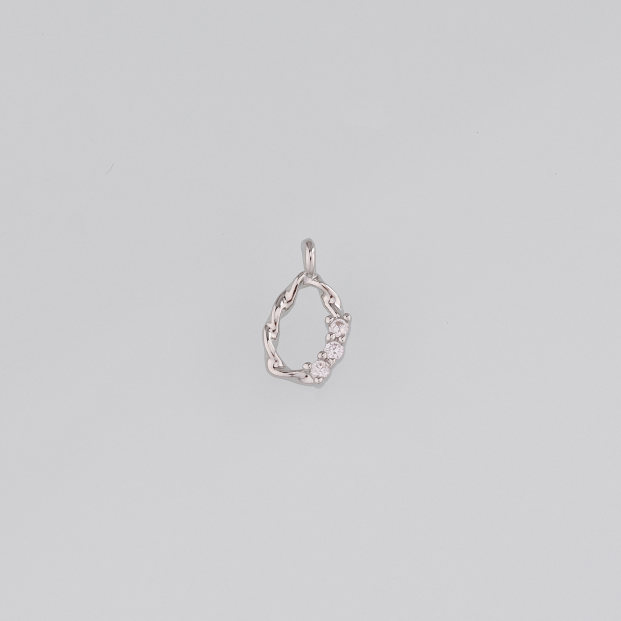 18K Gold Filled Teardrop Pendant,CZ Micro Pave Teardrop Charm Earrings Necklace for DIY Jewelry Making Supply