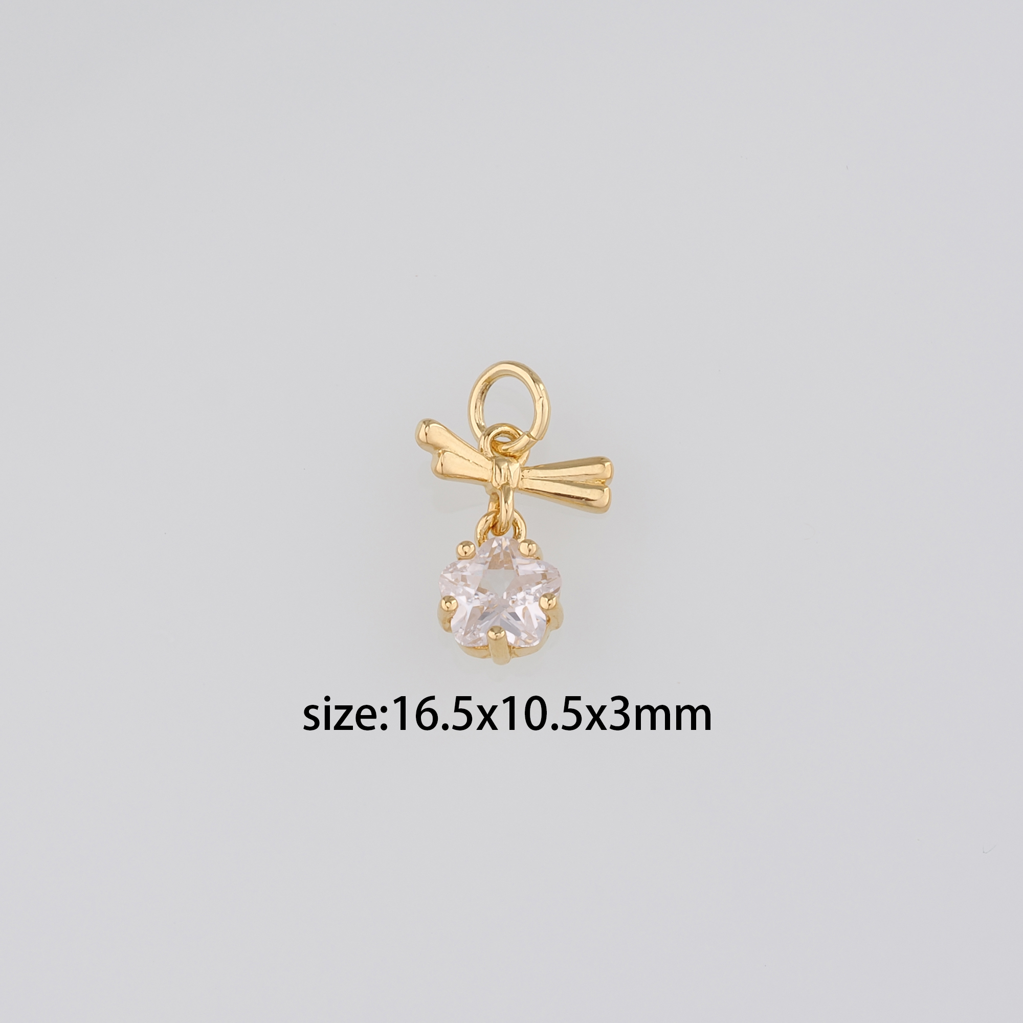 18K Gold Filled Star Pendant,Celestial Charm Earrings Necklace for DIY Jewelry Making Supply