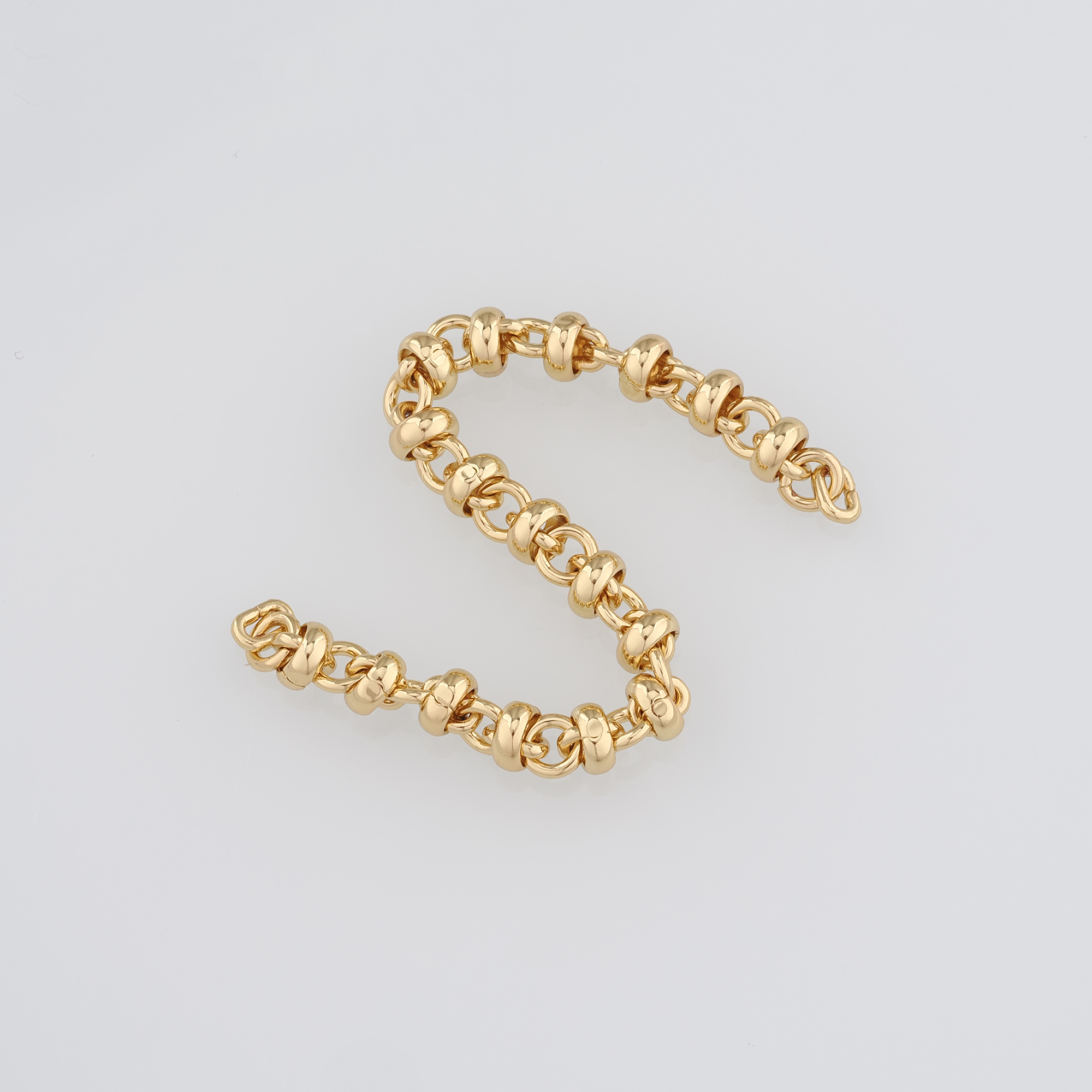 18K Gold Filled Round Chain Necklace,Minimalist Link Chain,Gold Rolo Chain Necklace for Women DIY Jewelry Making Supply