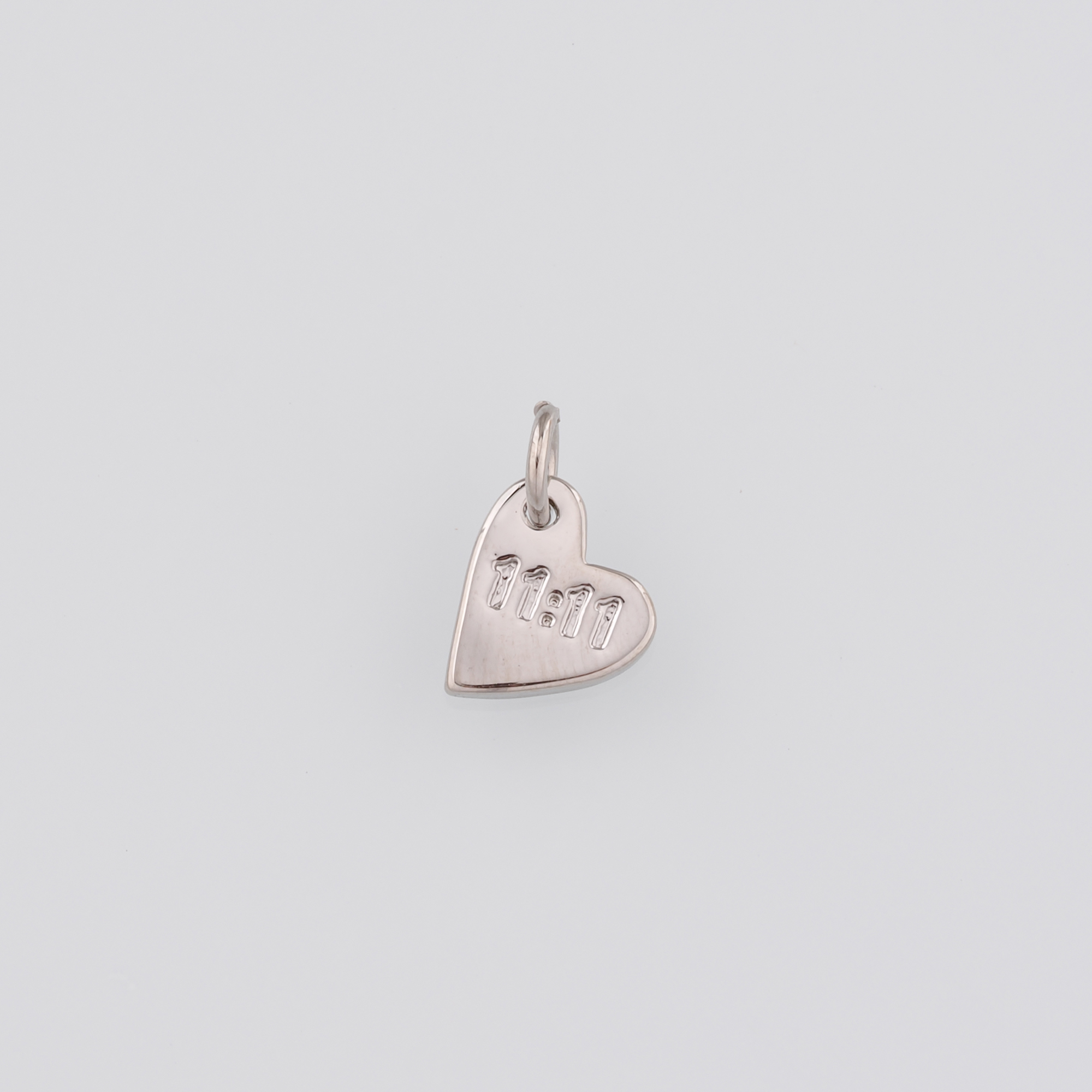 18K Gold Filled 11:11 Pendant,Angel Number Cham Earrings Necklace for DIY Jewelry Making Supply