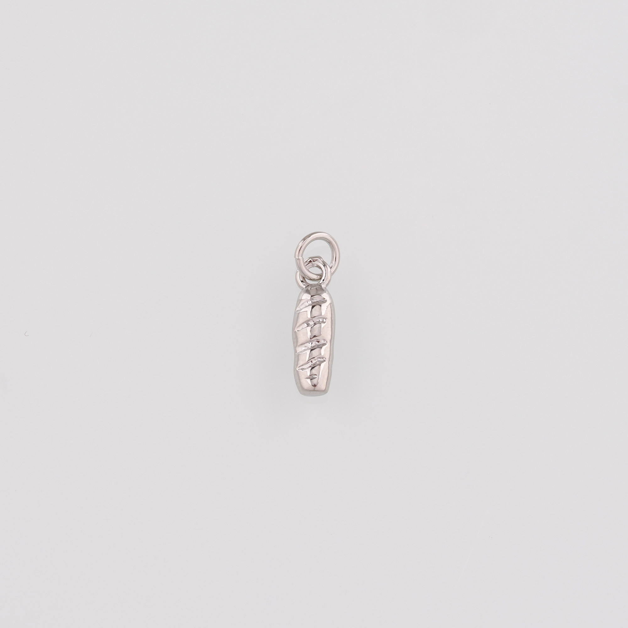 18K Gold Filled French Bread Pendant,Bread Charm Earrings Necklace for DIY Jewelry Making Supply