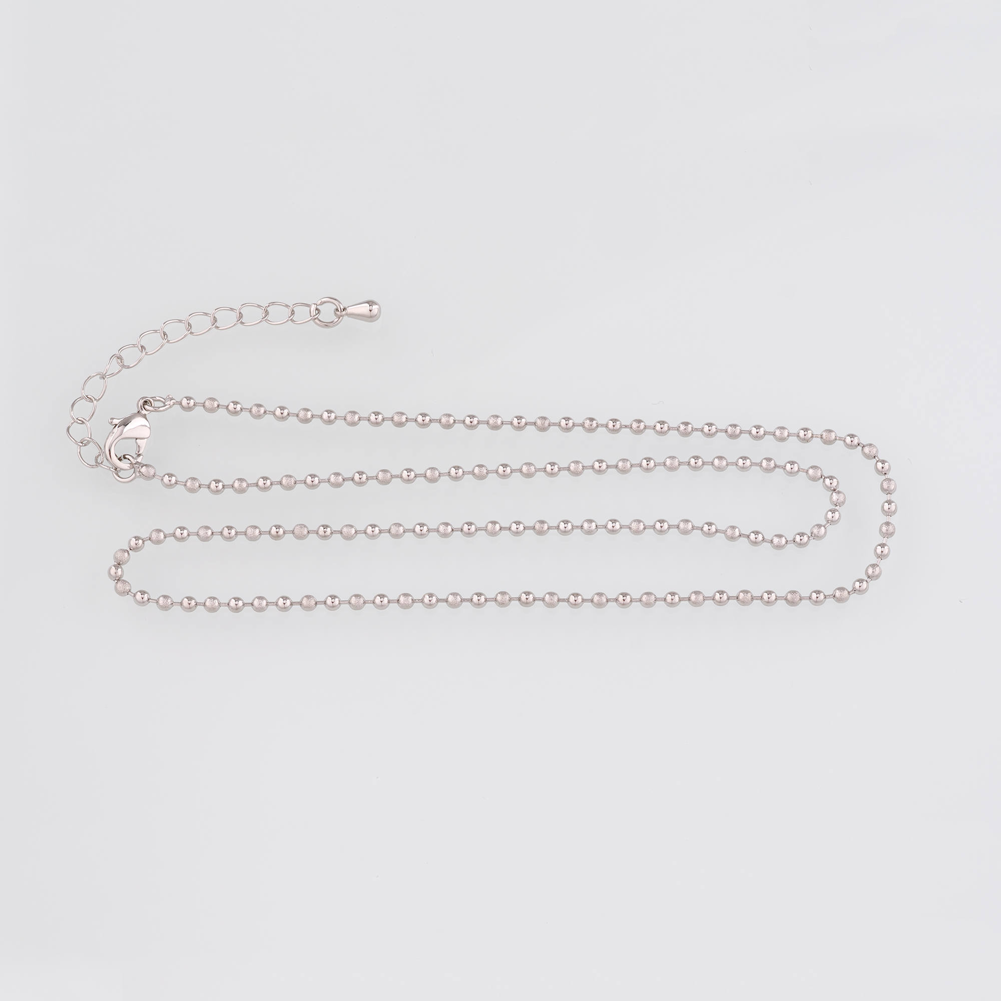 18K Gold Filled Ball Chain Necklace,Gold Bead Link Chain Necklace,Beaded Link Chain,Minimalist Necklace,Adjustable Necklace