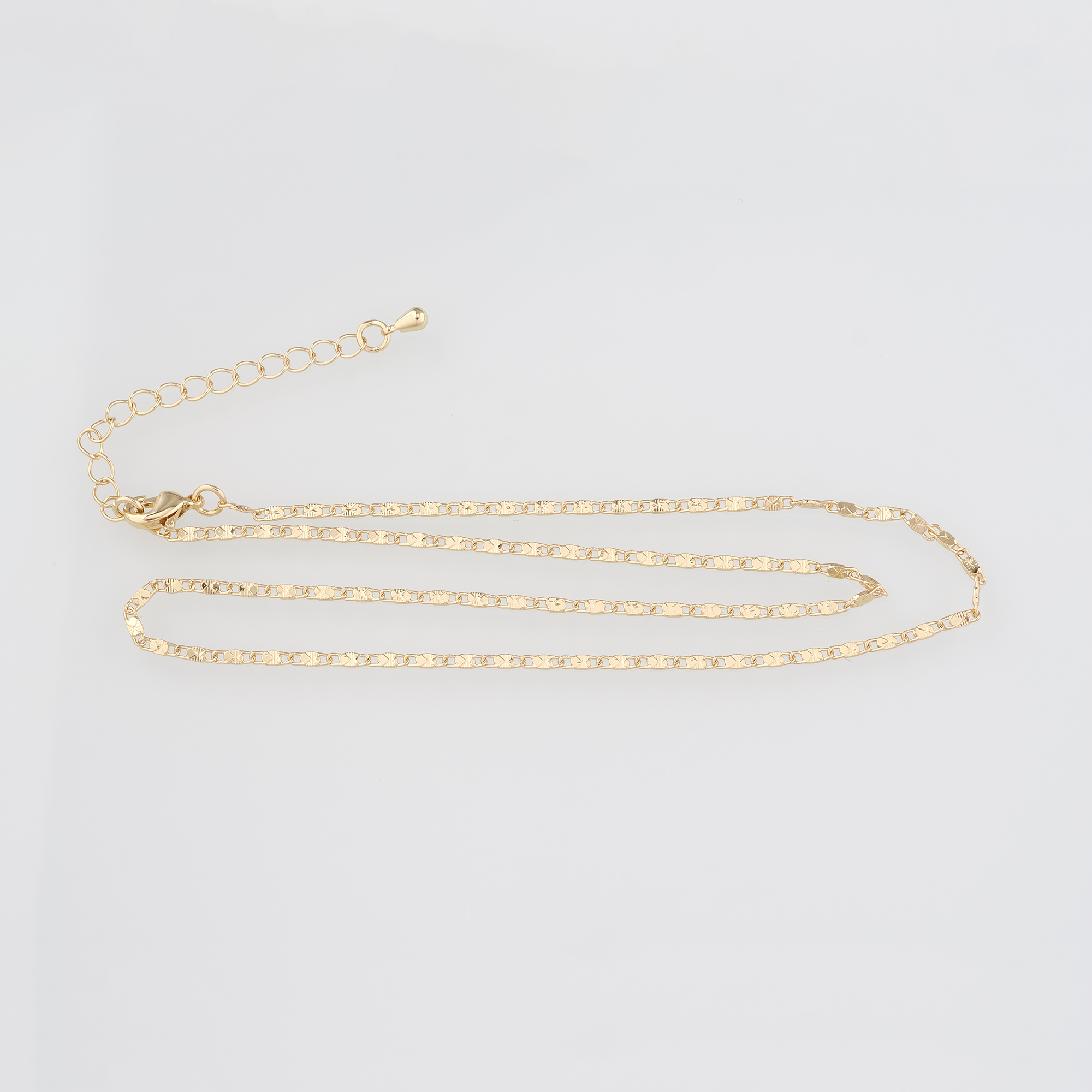 18K Gold Filled Thin Link Necklace,Dainty Chain,Minimalist Necklace,Cable Chain Necklace