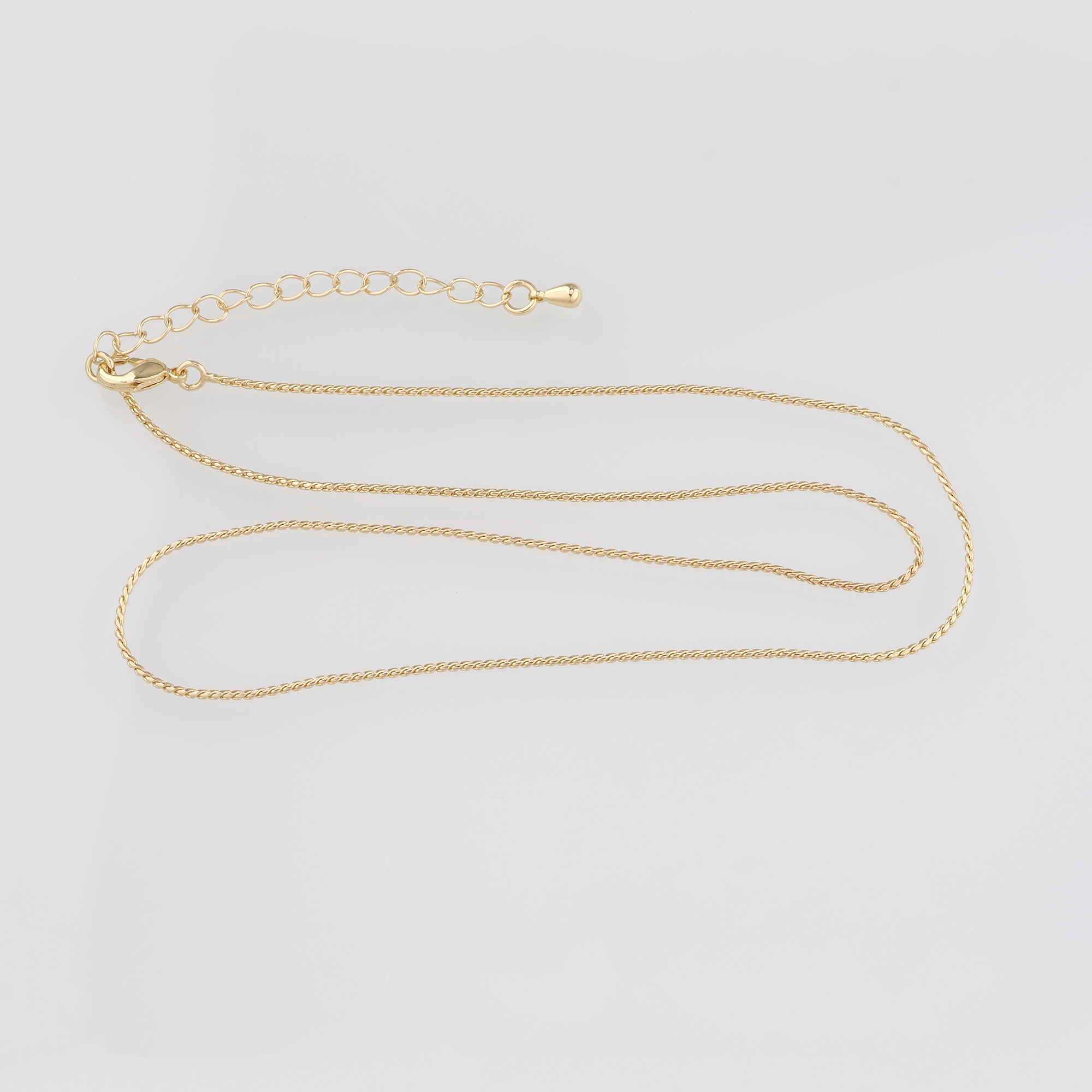 18K Gold Filled Thin Link Necklace,Dainty Chain,Minimalist Necklace,Cable Chain Necklace