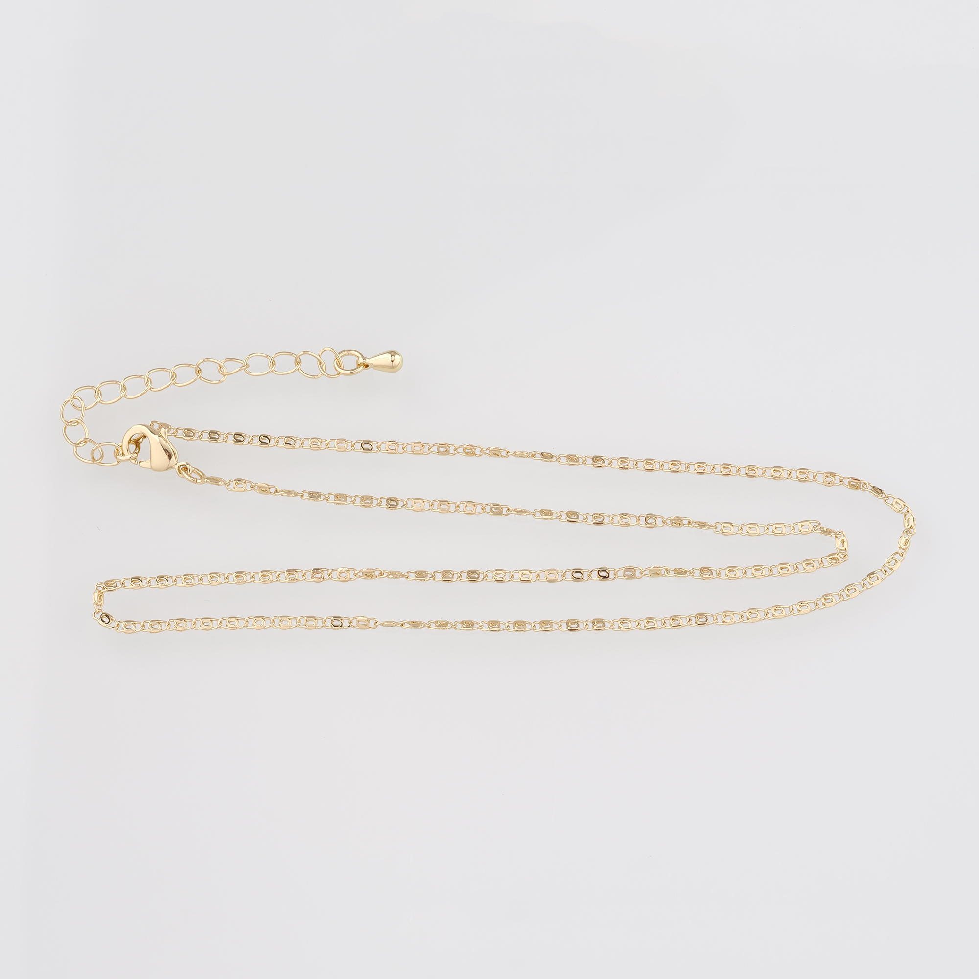 18K Gold Filled Thin Link Necklace,Dainty Chain,Minimalist Necklace,Cable Chain Necklace