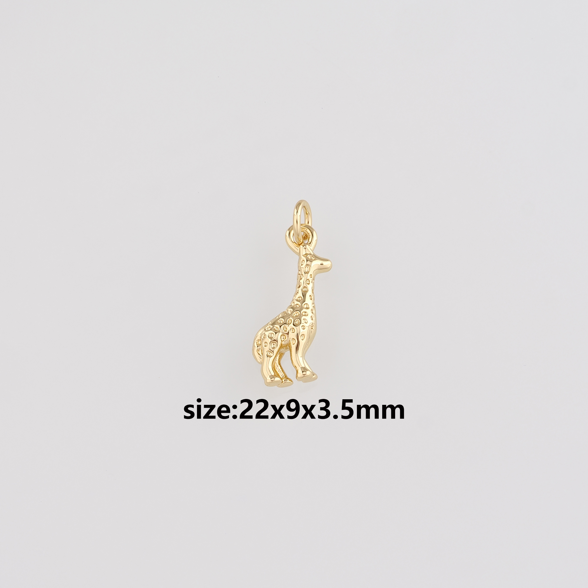 18K Gold Filled Dog Pendant,Dainty Dog Chamr Earrings Necklace for DIY Jewelry Making Supply