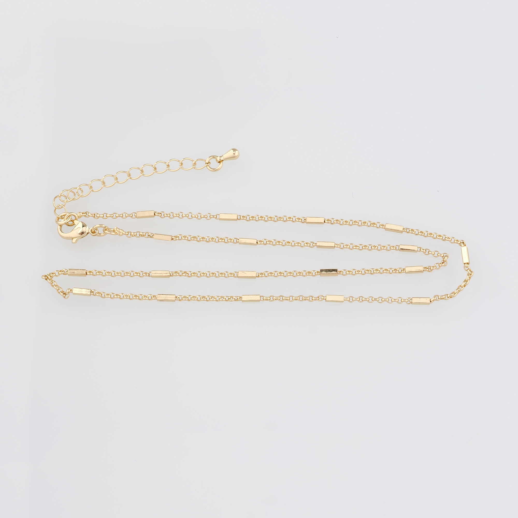 18K Gold Filled Thin Link Necklace,Dainty Chain,Minimalist Necklace,Cable Chain Necklace