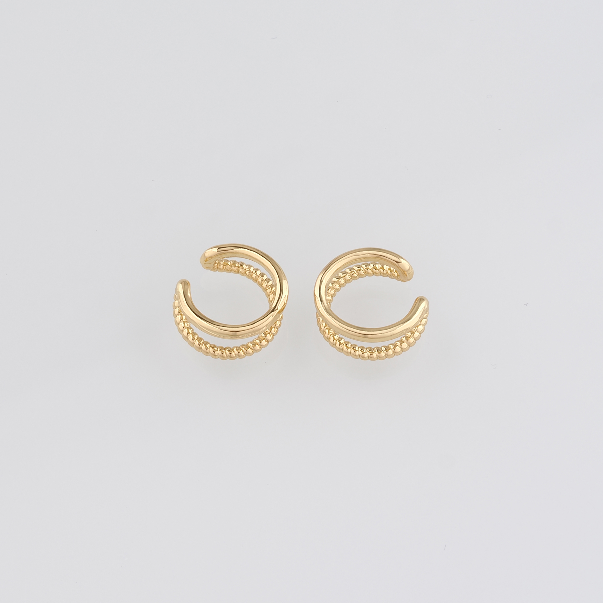 18K Gold Filled Ear Clip Earrings,Dainty Ear Clips,Clip on Earrings,Minimalist Ear Cuff
