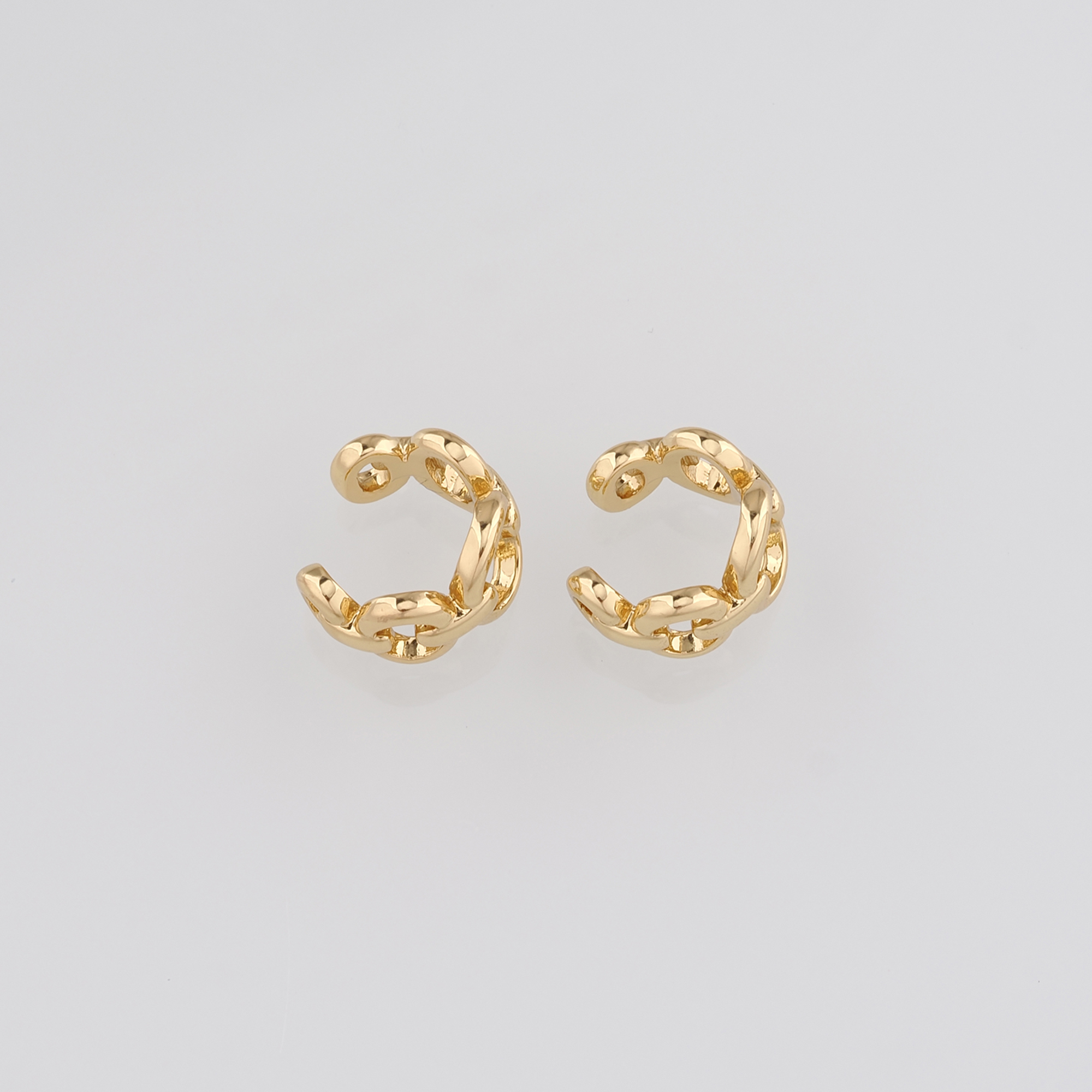 18K Gold Filled Ear Clip Earrings,Dainty Ear Clips,Clip on Earrings,Minimalist Ear Cuff