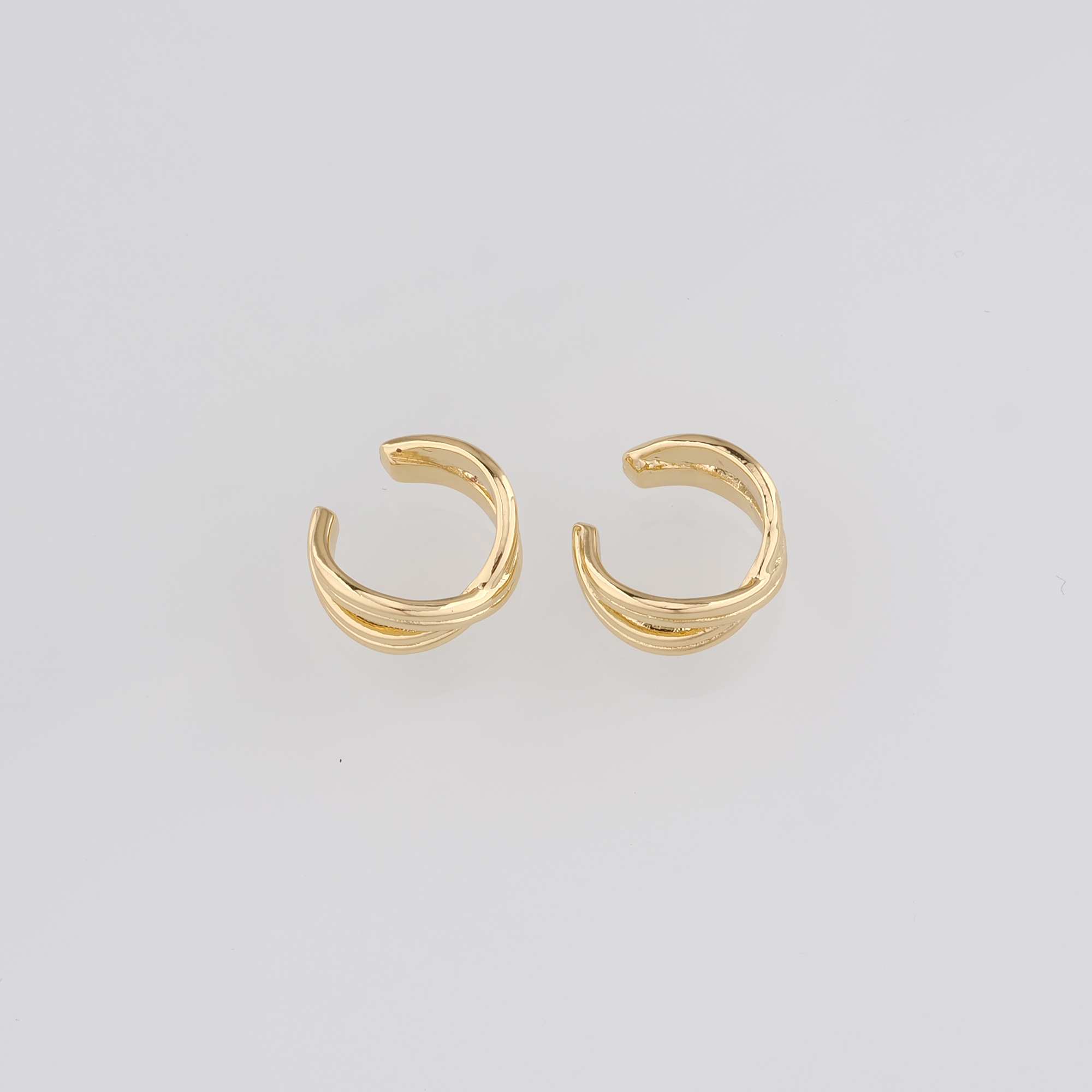 18K Gold Filled Ear Clip Earrings,Dainty Ear Clips,Clip on Earrings,Minimalist Ear Cuff