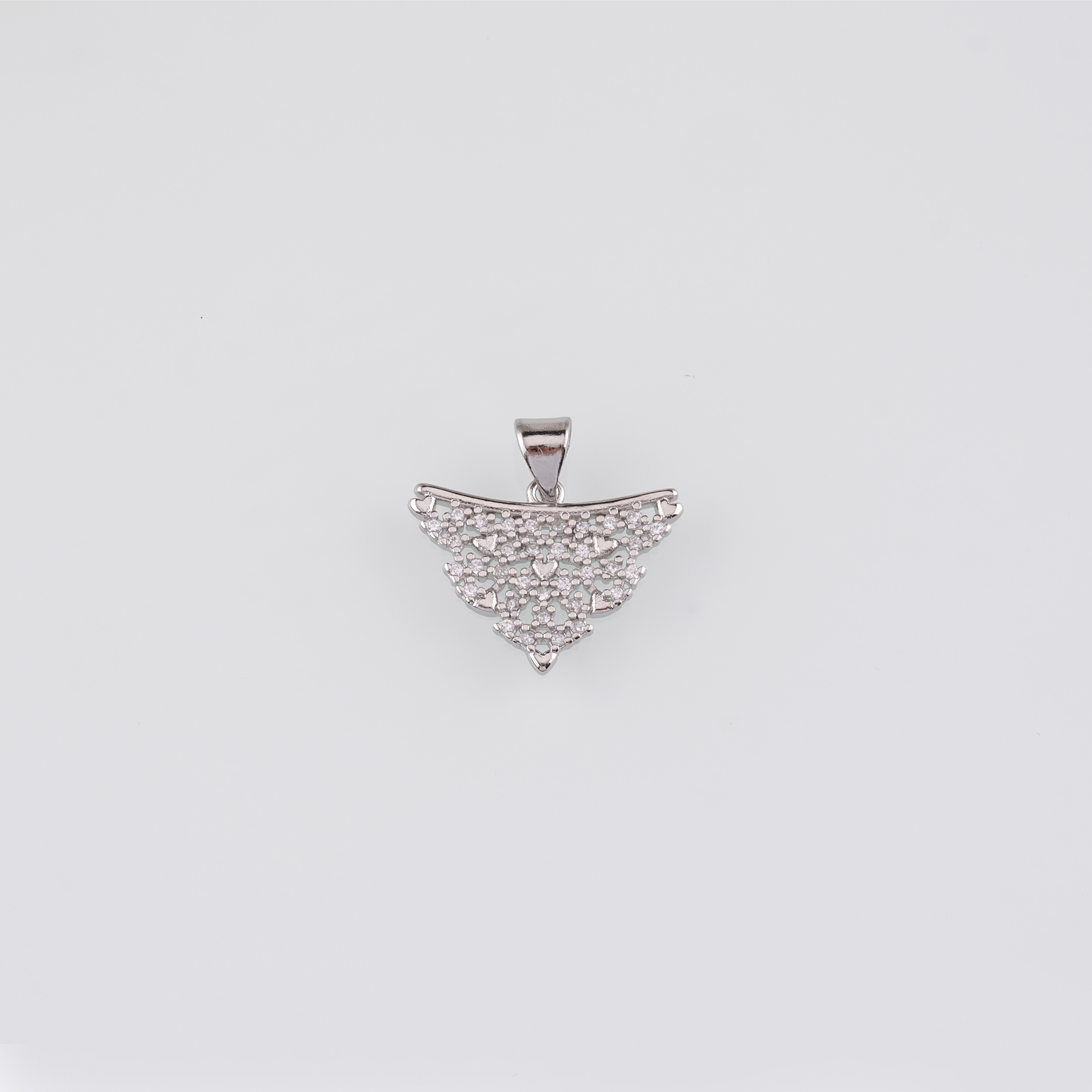 18K Gold Filled Geometric Pendant,CZ Micro Pave Geometric Charm Earrings Necklace for DIY Jewelry Making Supply