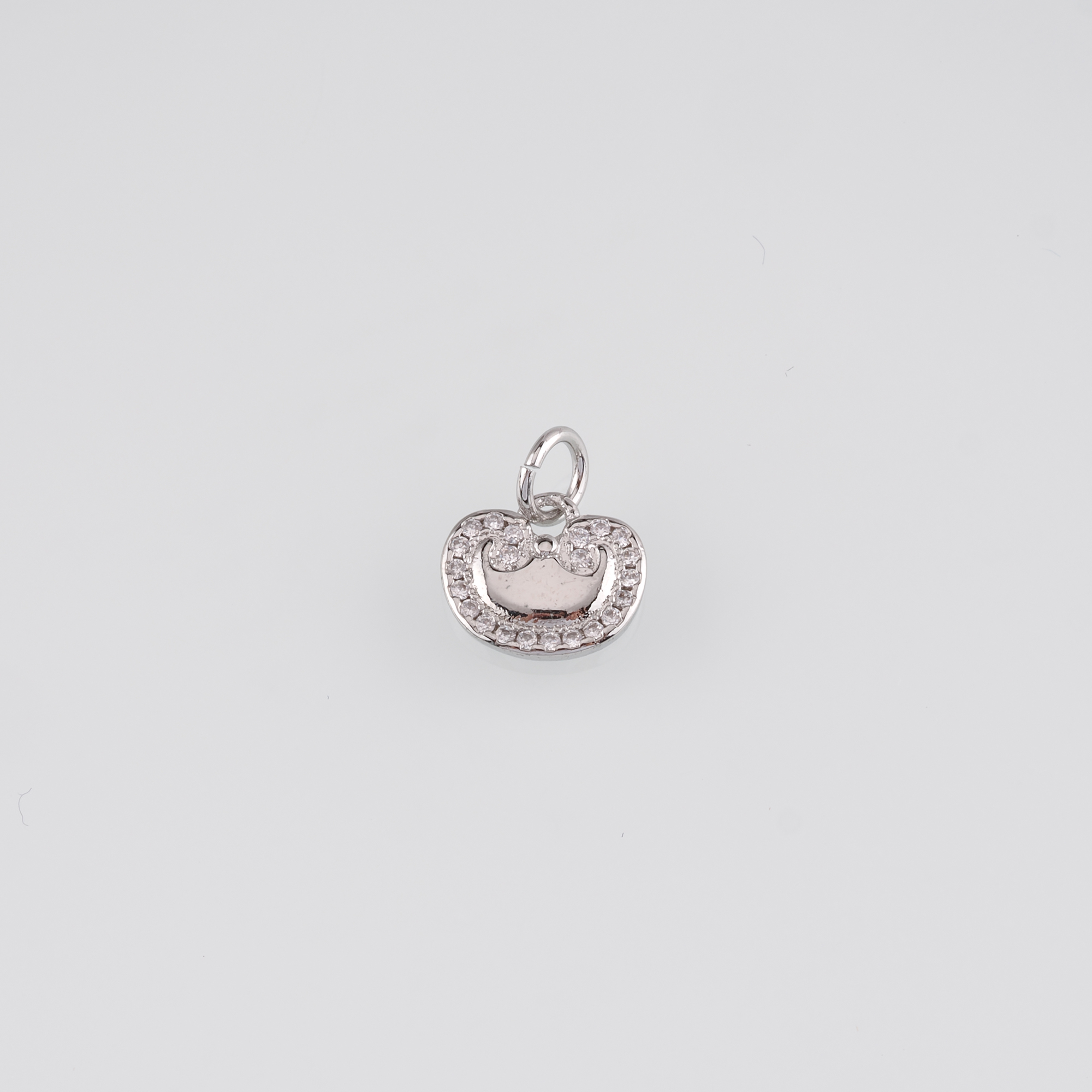 18K Gold Filled Geometric Pendant,CZ Micro Pave Geometric Charm Earrings Necklace for DIY Jewelry Making Supply