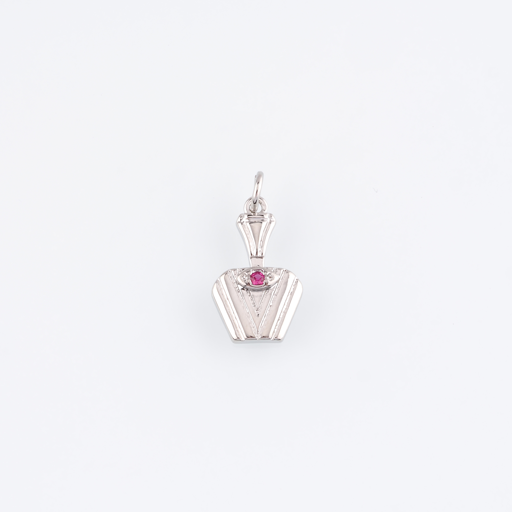 18K Gold Filled Vase Pendant,Vase Charm Earrings Necklace for DIY Jewelry Making Supply