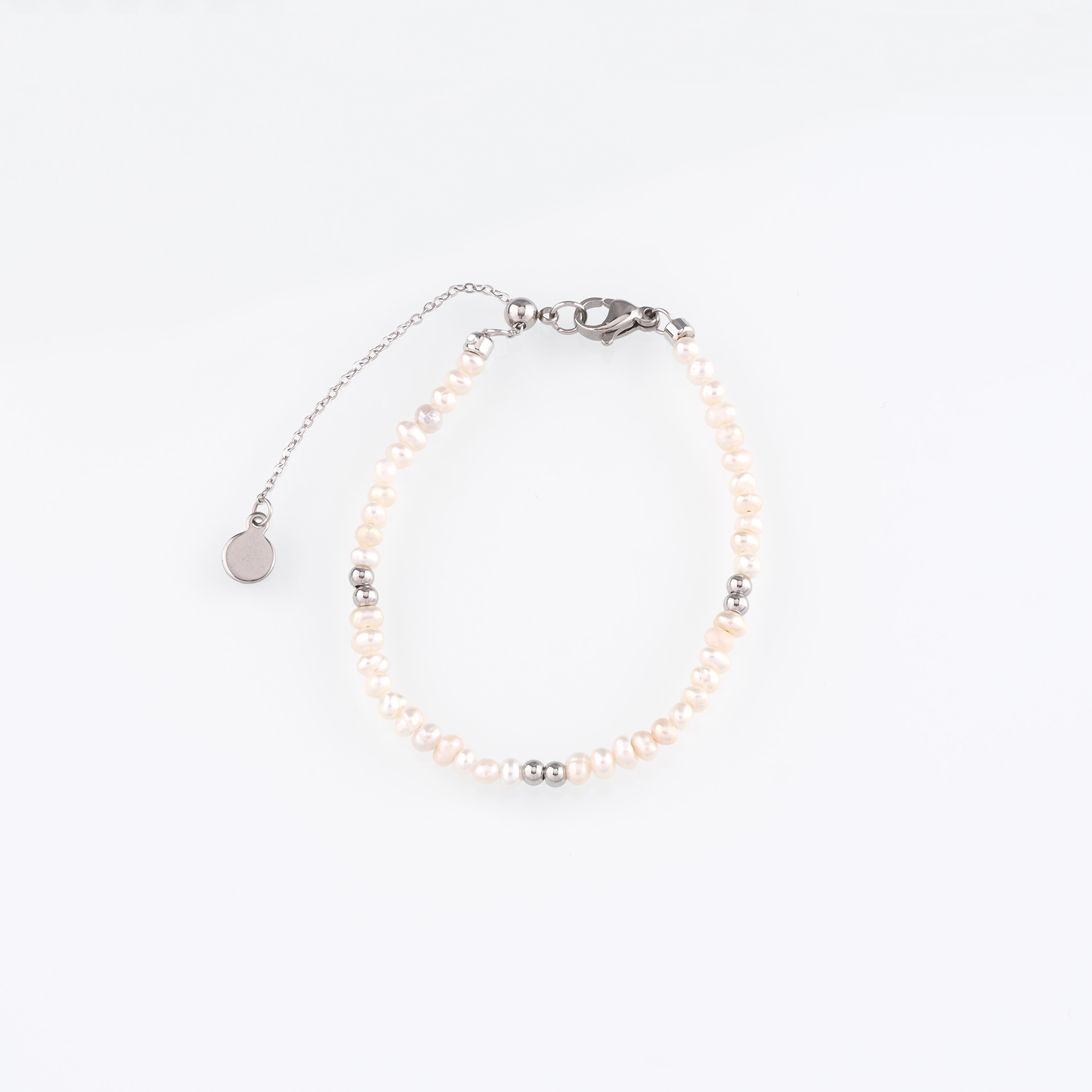 18K Gold Filled Beaded Chain Bracelet,Bead Bracelet,Adjustable Bracelet,Gift For Her