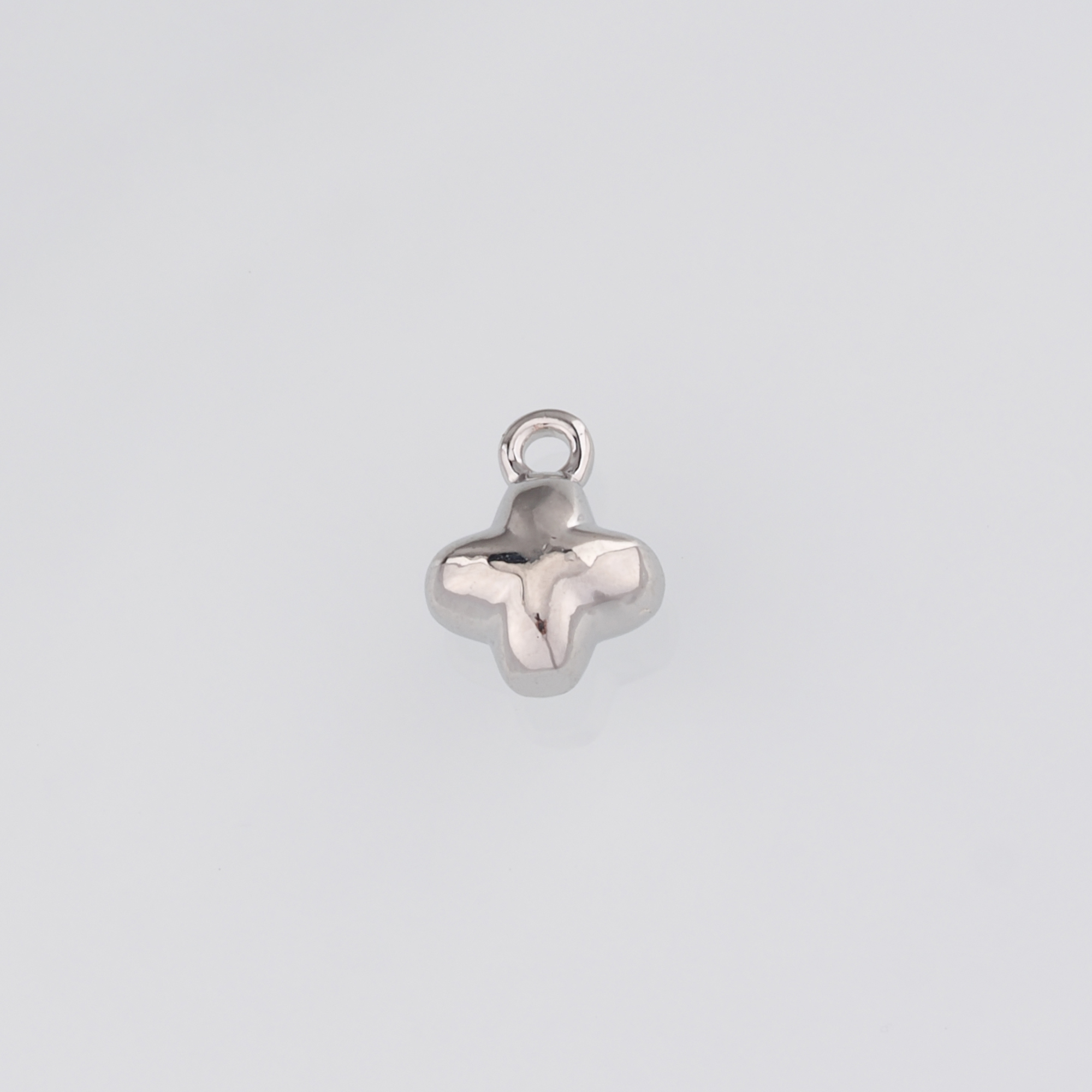 18K Gold Filled Cross Pendant,Religious Charm Earrings Necklace for DIY Jewelry Making Supply