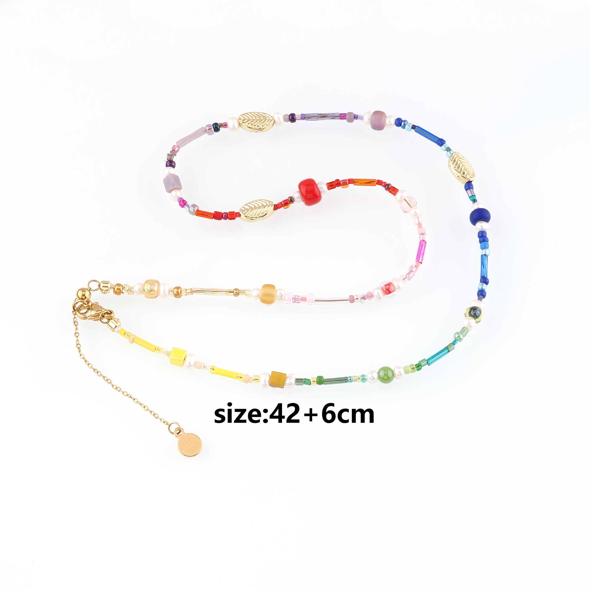 18K Gold Filled Ball Chain Necklace,Gold Bead Link Chain Necklace,Beaded Link Chain,Minimalist Necklace,Adjustable Necklace