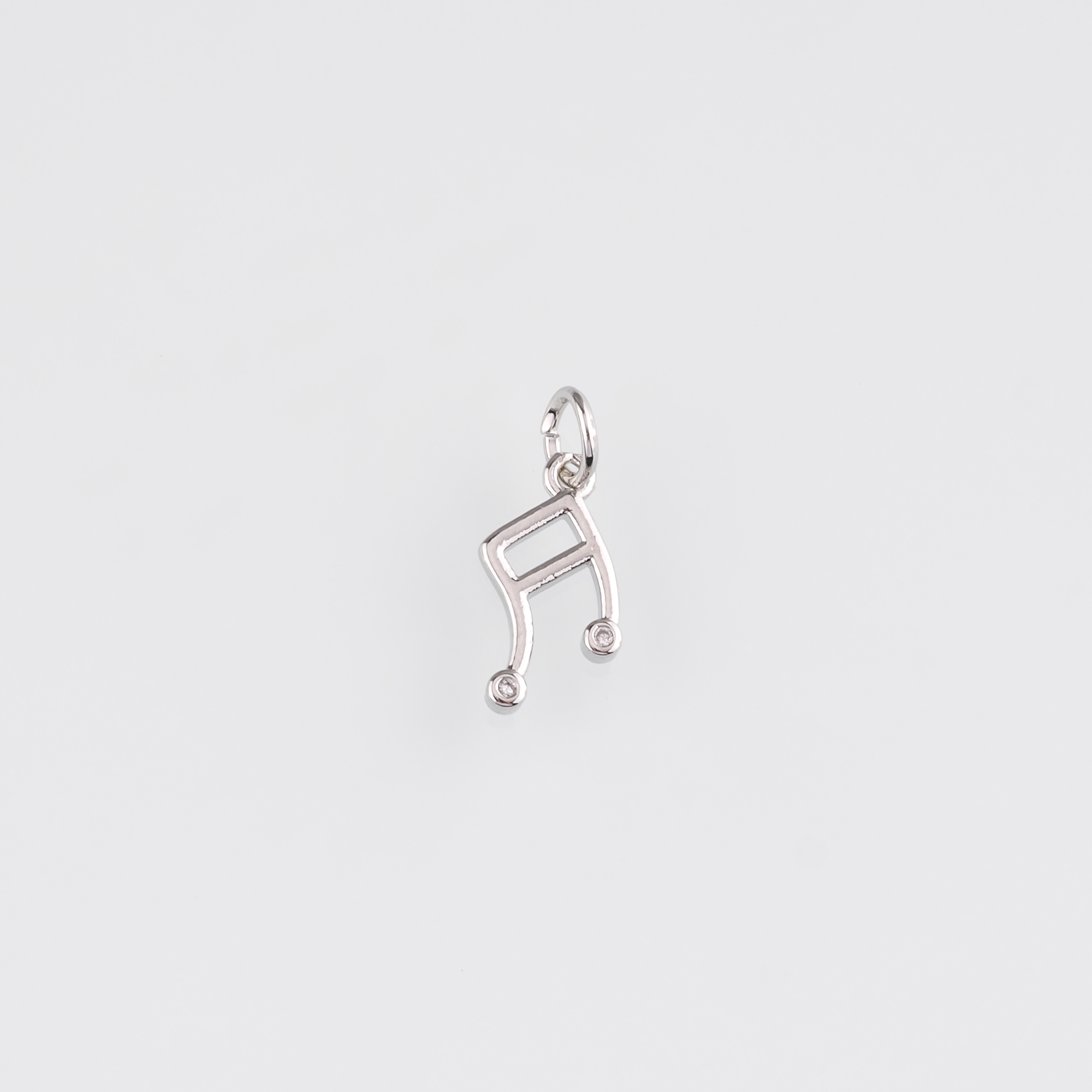 18K Gold Filled Musical Note Pendant,Gold Music Charm Earrings Necklace for DIY Jewelry Making Supply