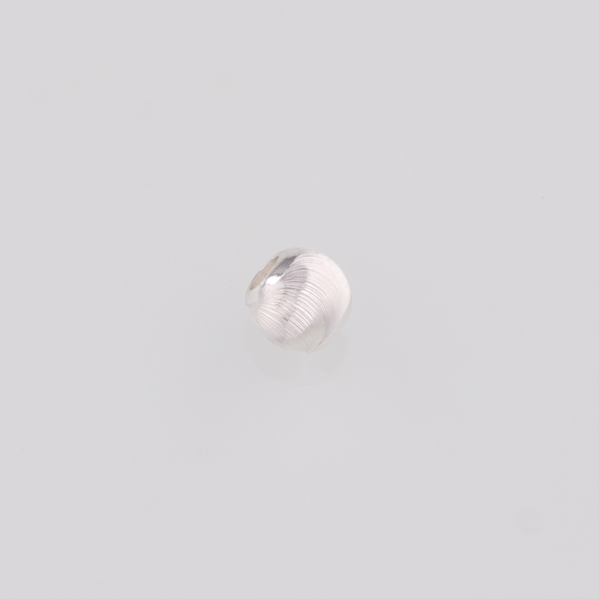 100Pcs 18K Gold Filled Textured Round Spacer Beads,Ball Bead for Bracelet Jewelry Necklace Making Supply