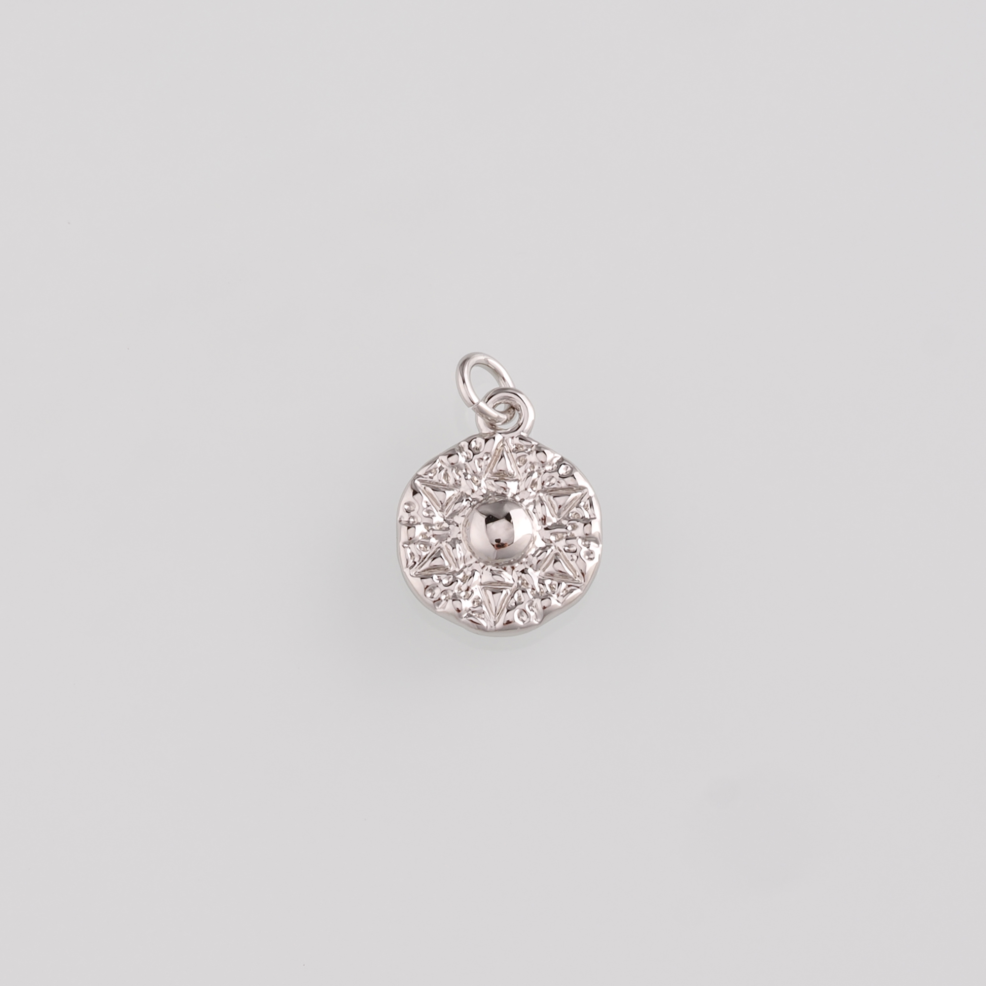 18K Gold Filled North Star Pendant,Celestial Charm Earrings Necklace for DIY Jewelry Making Supply