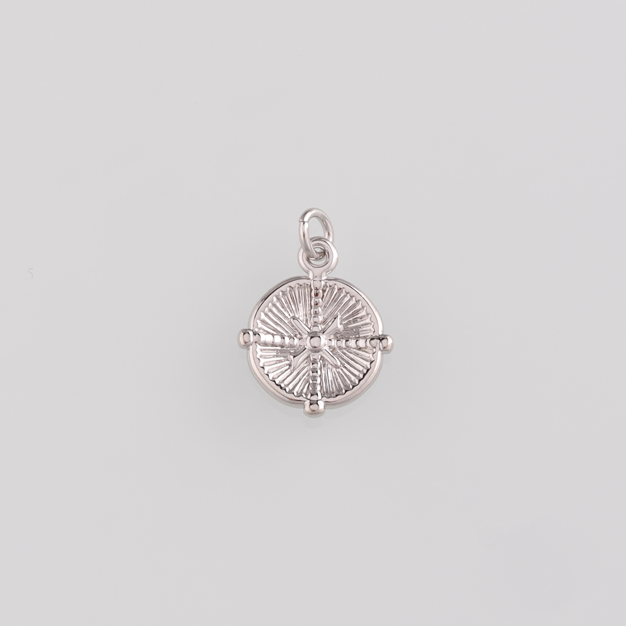 18K Gold Filled North Star Pendant,Celestial Charm Earrings Necklace for DIY Jewelry Making Supply