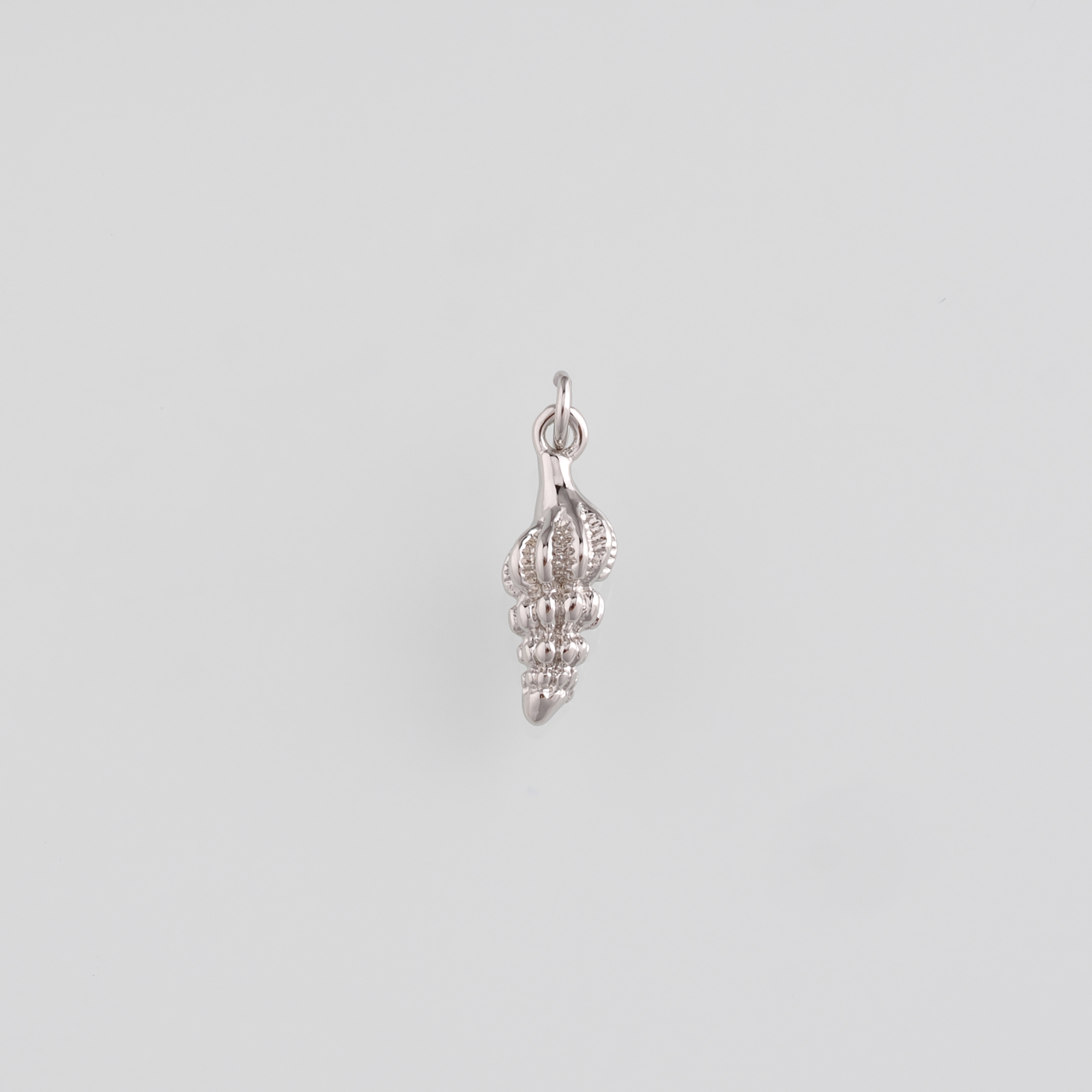 18K Gold Filled Conch Shell Pendant,Ocean Shell Charm Earrings Necklace for DIY Jewelry Making Supply