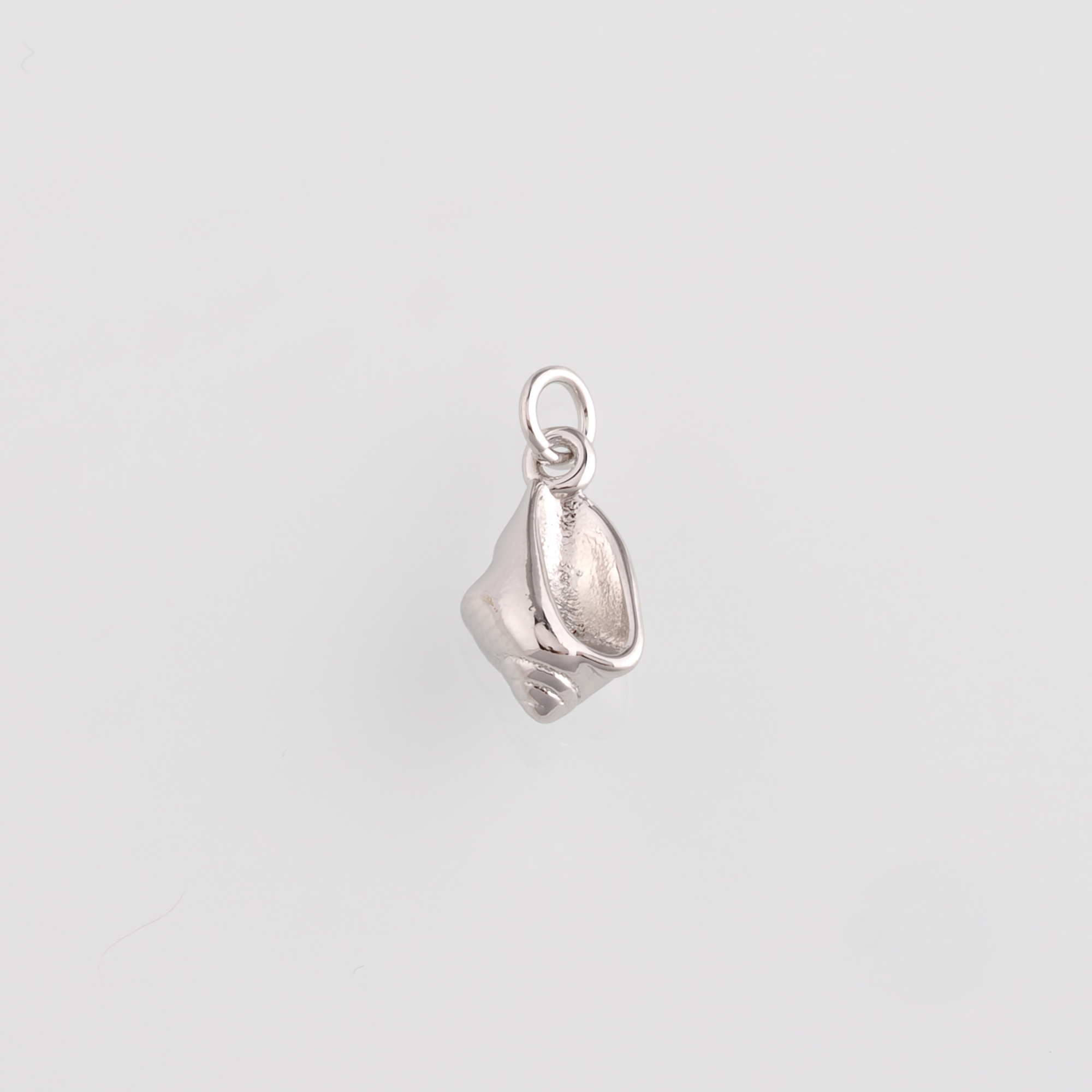 18K Gold Filled Conch Pendant,Ocean Shell Charm Earrings Necklace for DIY Jewelry Making Supply