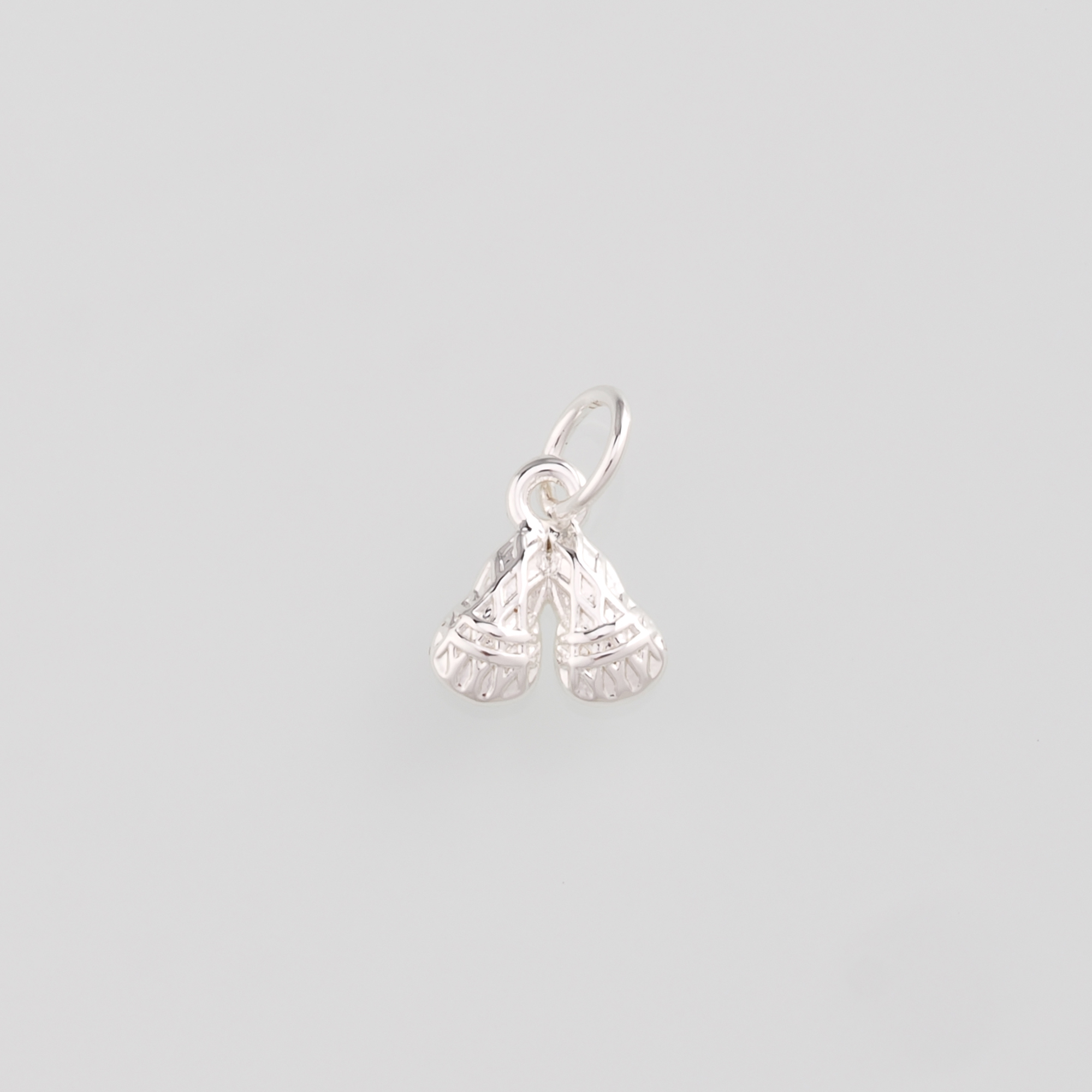 18K Gold Filled Peanut Pendant,Dainty Peanut Charm Earrings Necklace for DIY Jewelry Making Supply