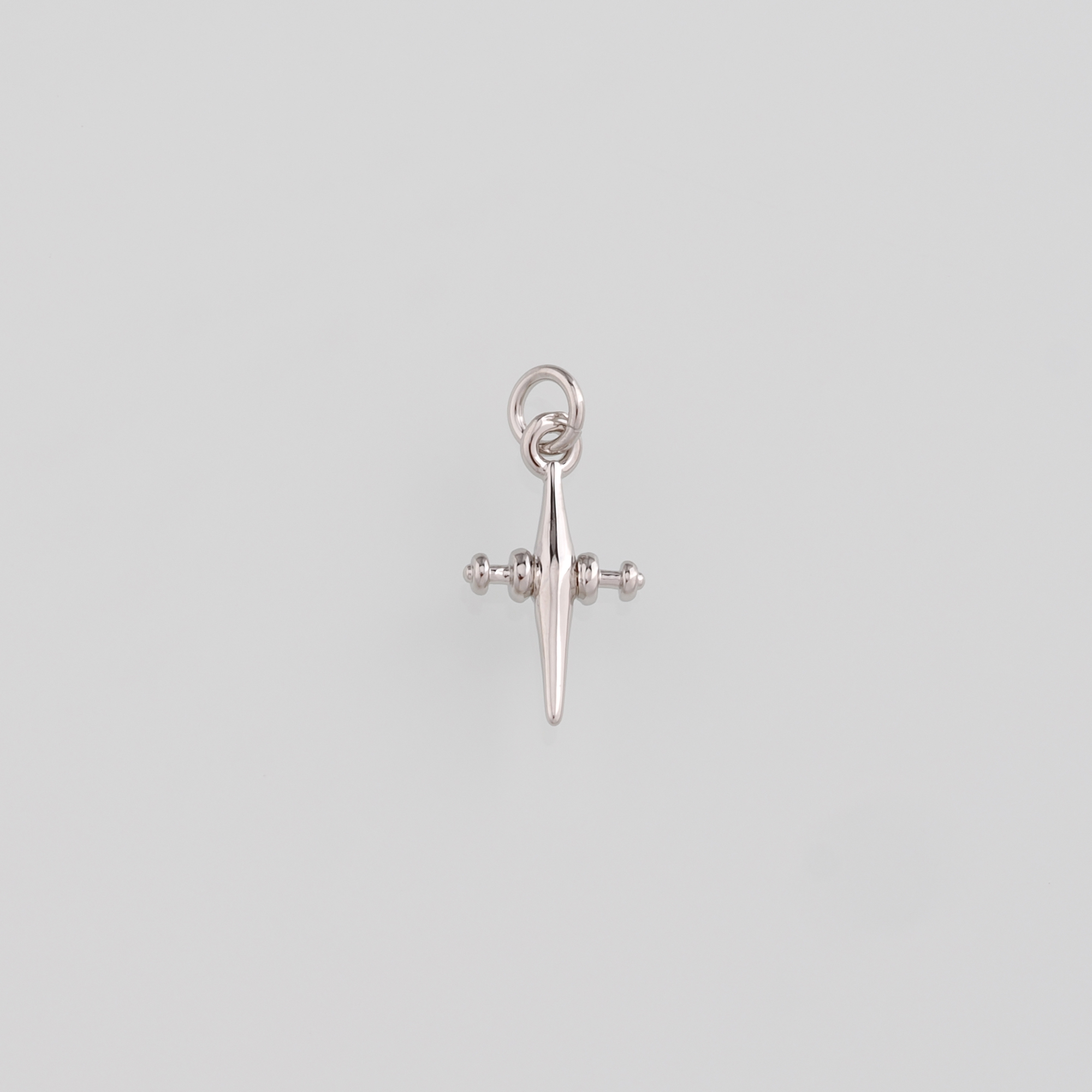 18K Gold Filled Cross Pendant,Cross Charm Earrings Necklace for DIY Jewelry Making Supply