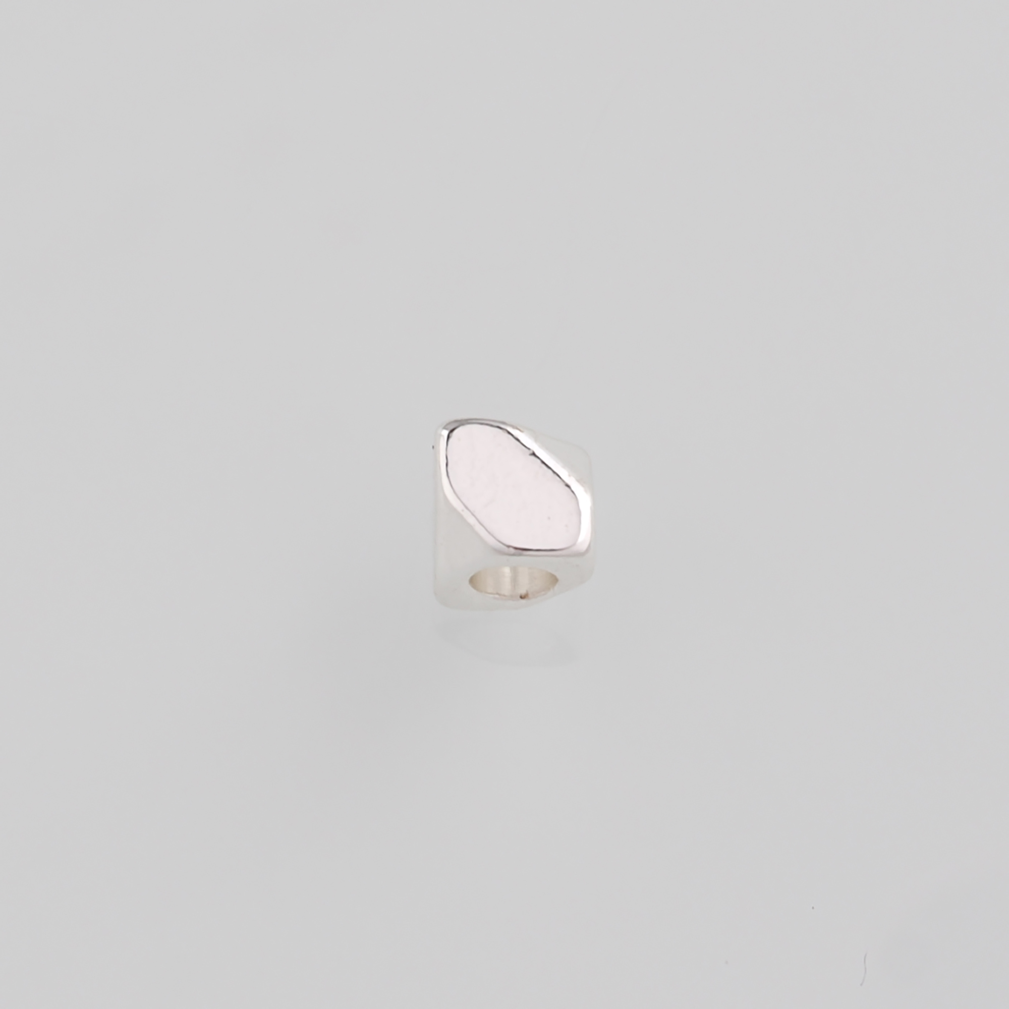 50pcs 18K Gold Filled Irregular Spacer Beads,Irregular Bead for Bracelet Jewelry Necklace Making Supply