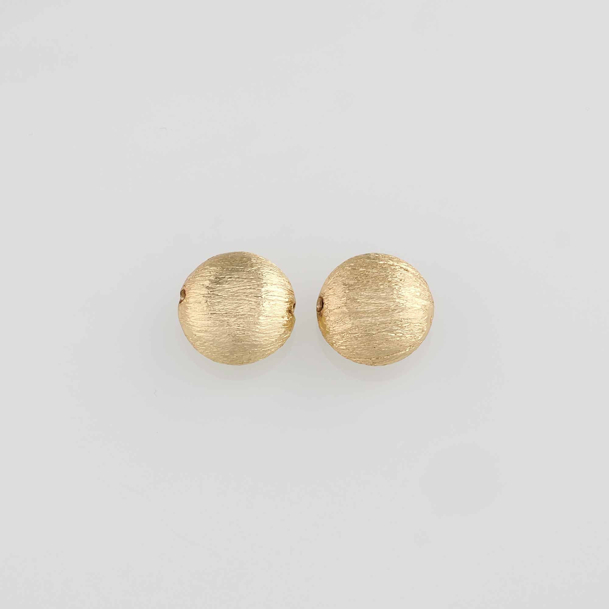 18K Gold Filled Round Flat Spacer Beads,Dainty Round Spacer Beads,DIY Jewelry Making Supply