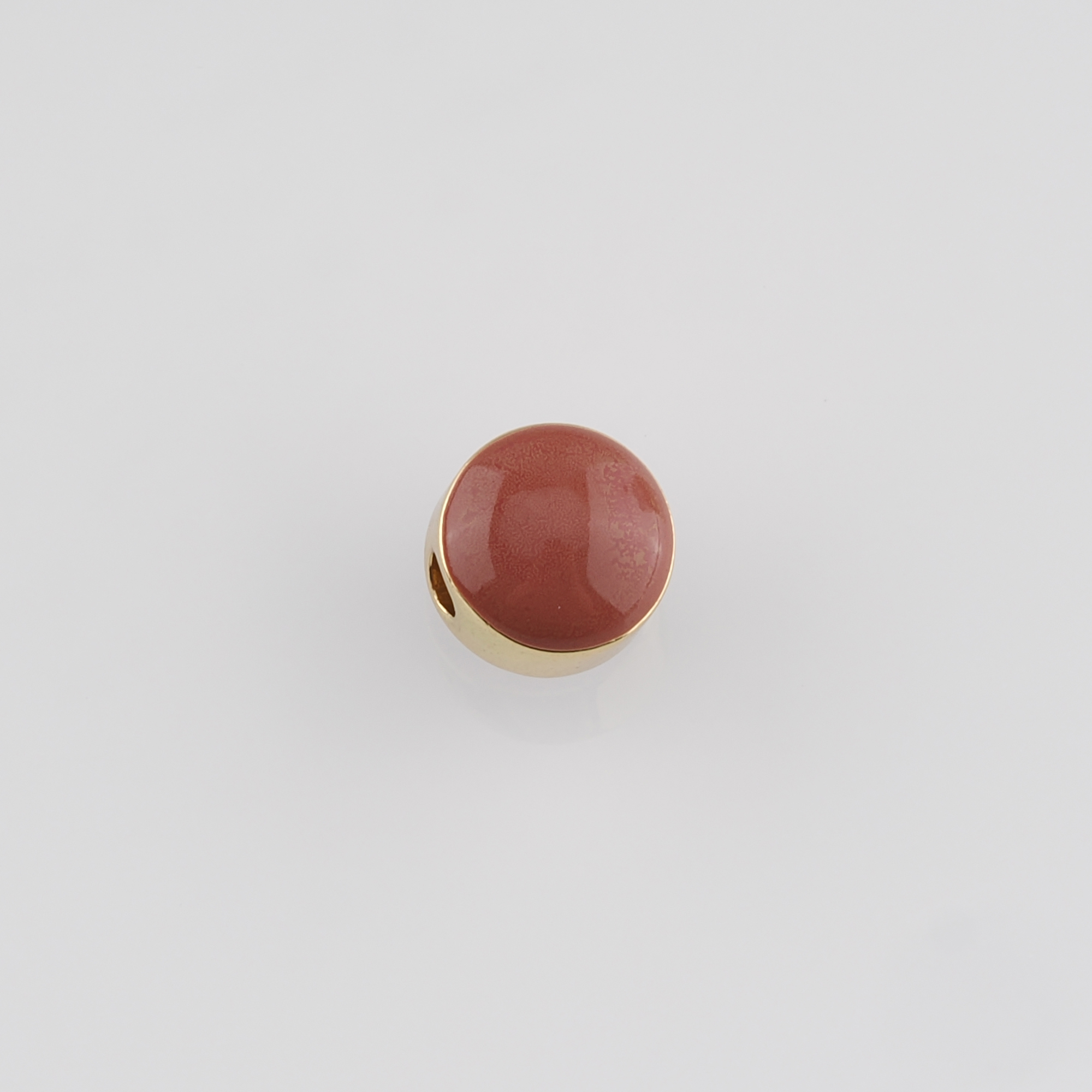 18K Gold Filled Faceted Round Spacer Beads,Enamel Round Ball Bead for Bracelet Jewelry Necklace Making Supply