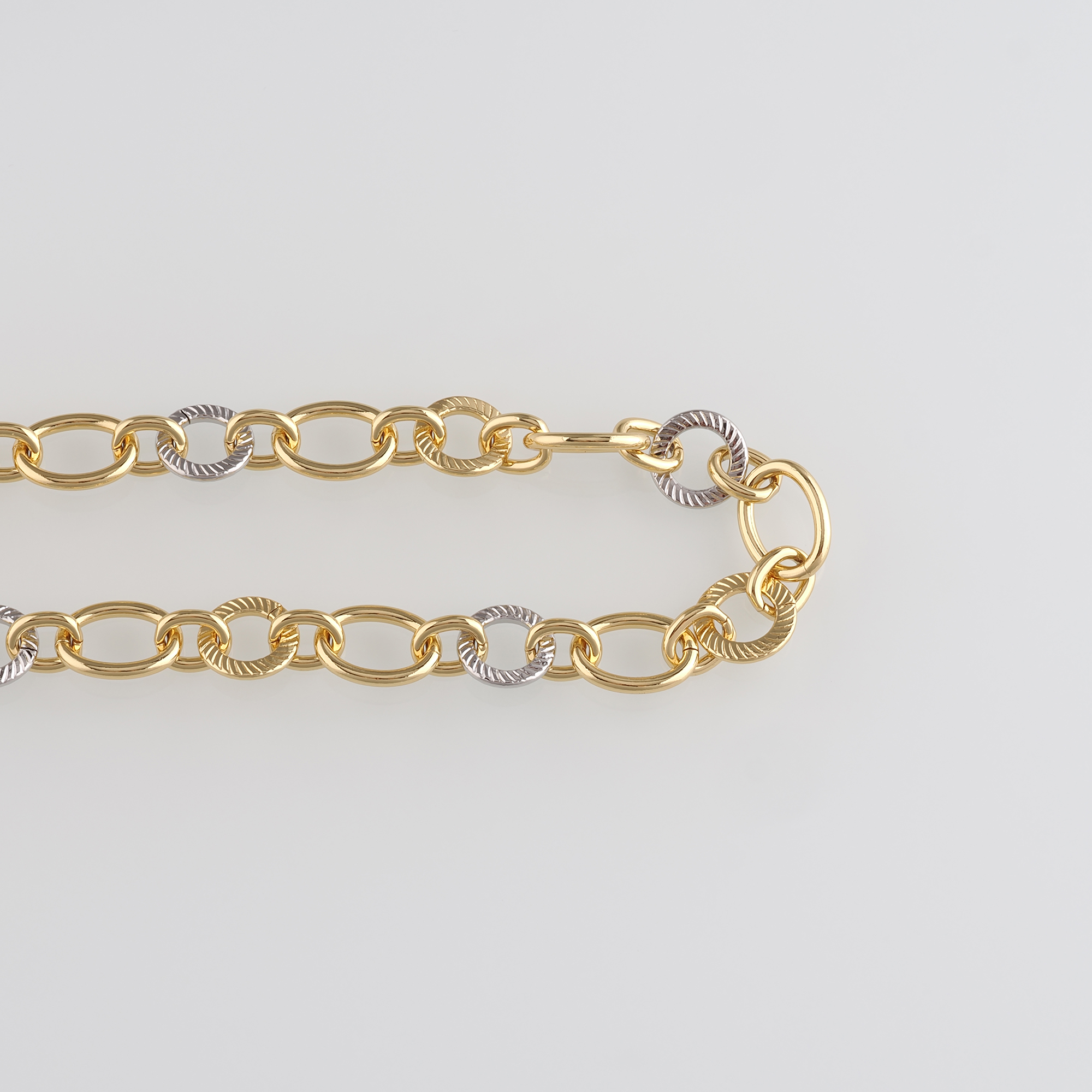 18K Gold Filled Oval Link Necklace,Cable Chain,Minimalist Necklace,Paper Clip Chain Necklace,Adjustable Necklace