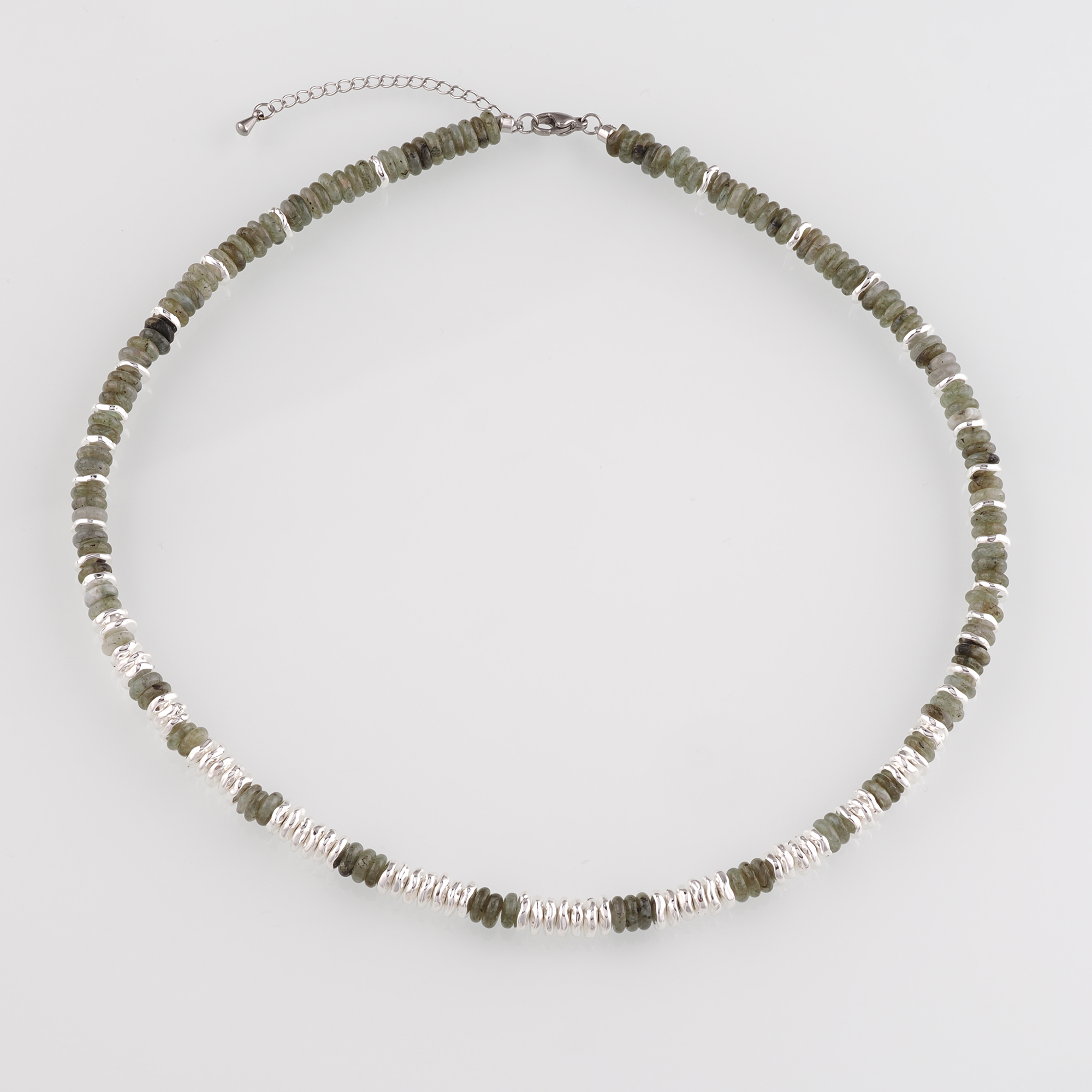 18K Gold Filled Disc Chain Necklace,Gold Bead Link Chain Necklace,Beaded Link Chain,Minimalist Necklace,Adjustable Necklace