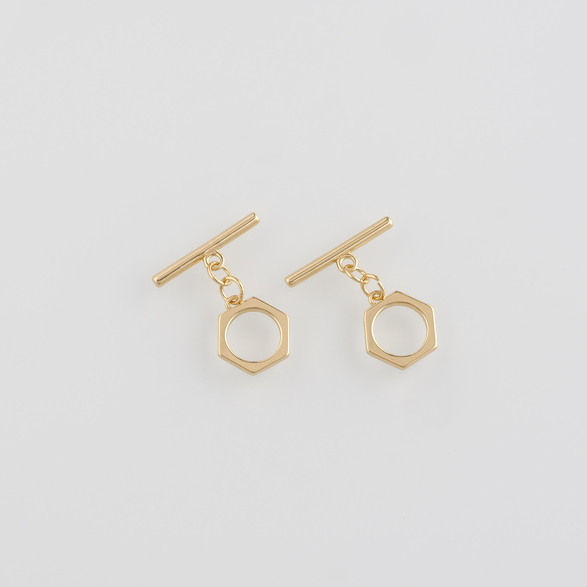 18K Gold Filled OT Clasp,OT Toggle Buckle Bracelet Necklace for DIY Jewelry Finding Necklace Bracelet